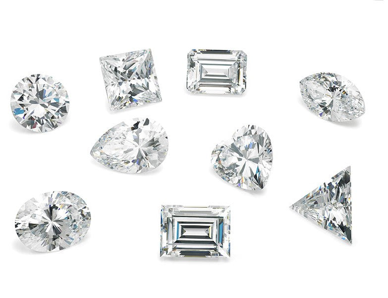 most common diamond shapes
