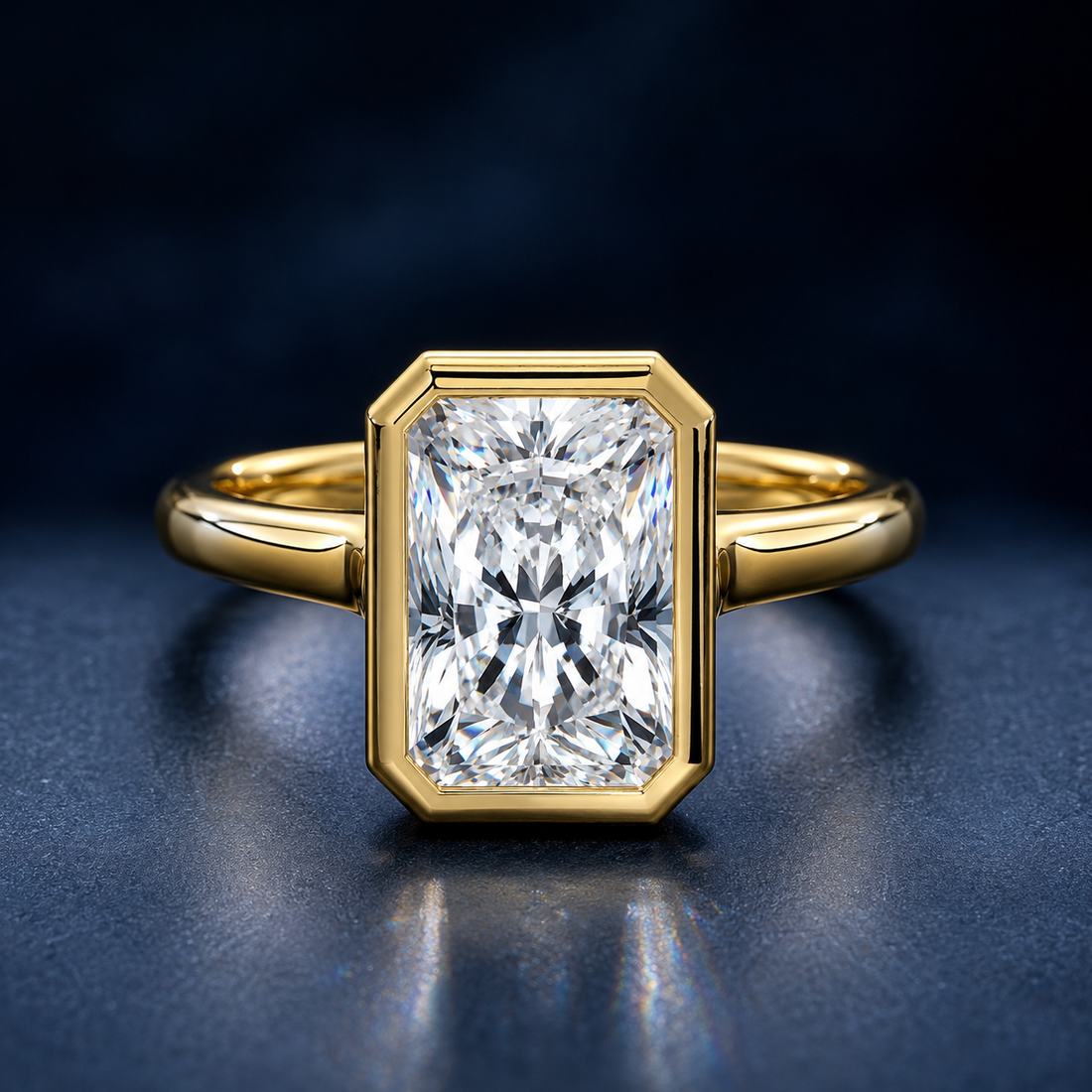 The Latest Trend: Bezel Engagement Rings
