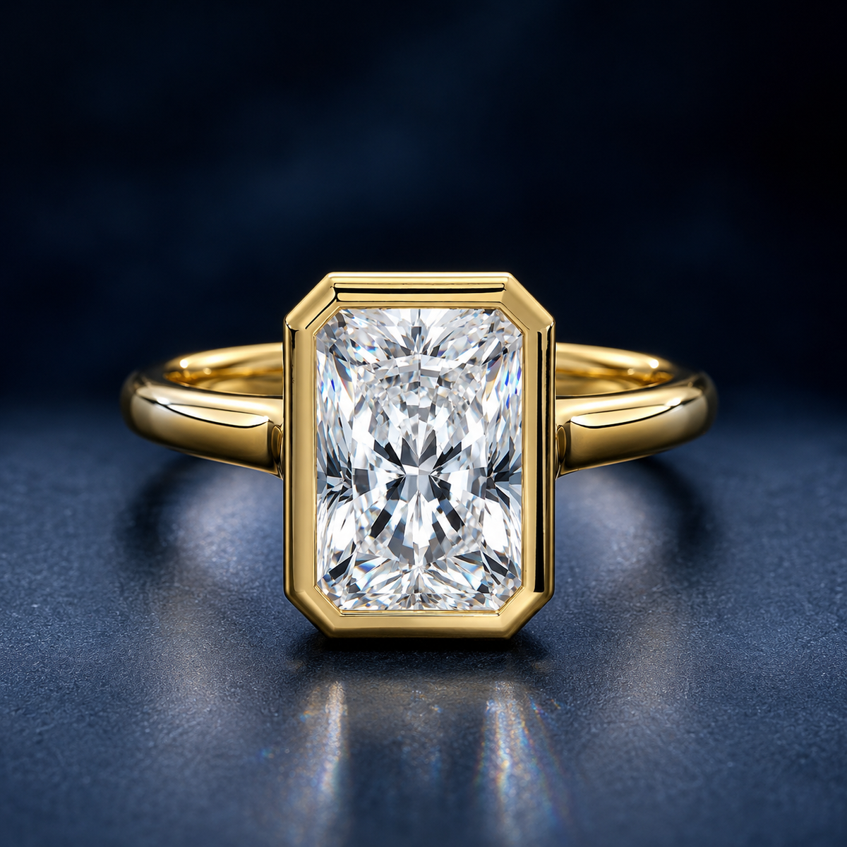 The Latest Trend: Bezel Engagement Rings