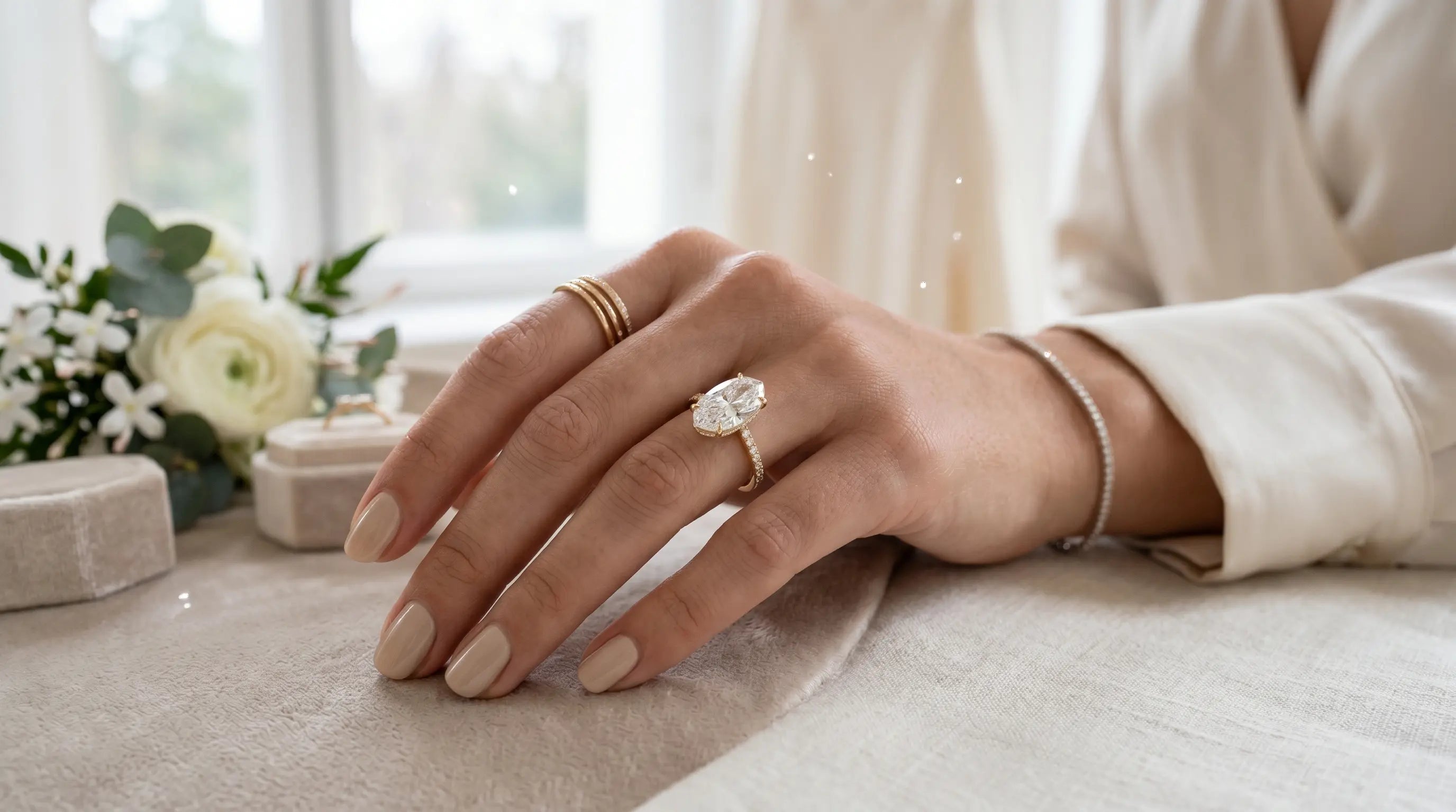 Trending Styles: Moval-Cut Engagement Rings