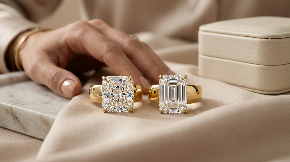 The Differences Between Radiant-Cut vs. Emerald-Cut Diamonds