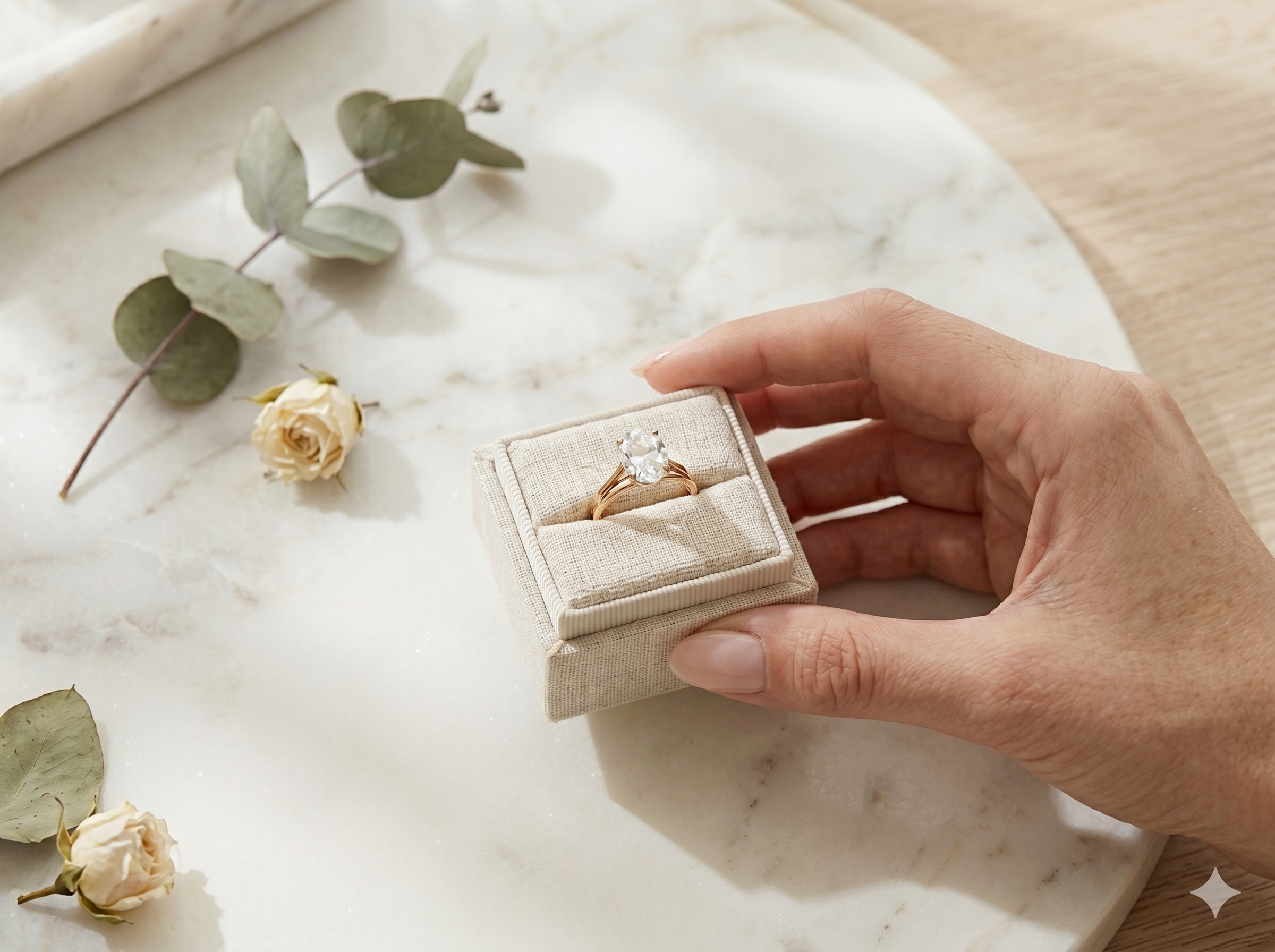 Trending: Dual Gold Band Engagement Rings