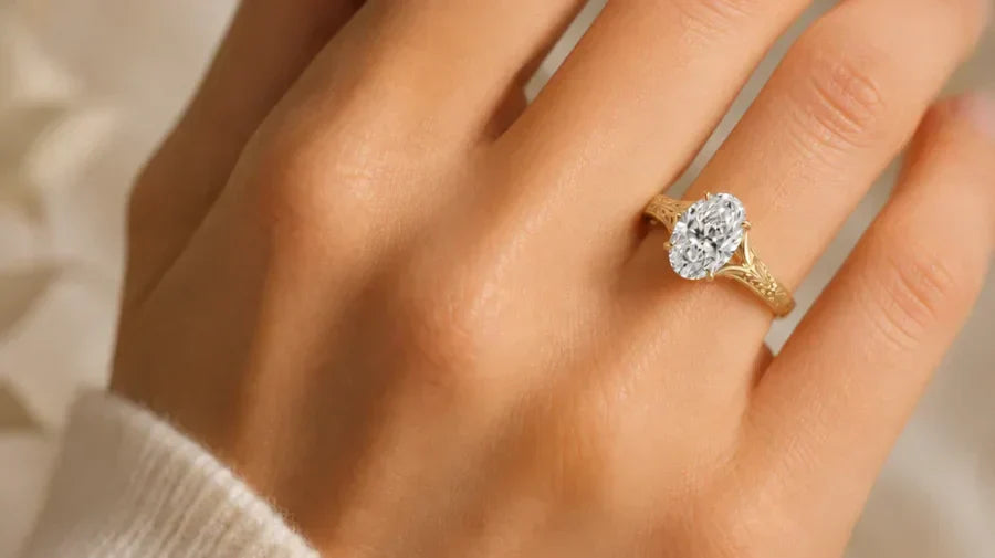 Trending Now: Engraved Engagement Rings