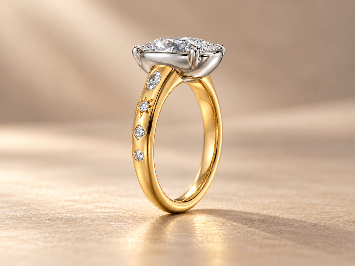 Low Profile Engagement Rings: What They Are, How Low They Sit and Who They Suit