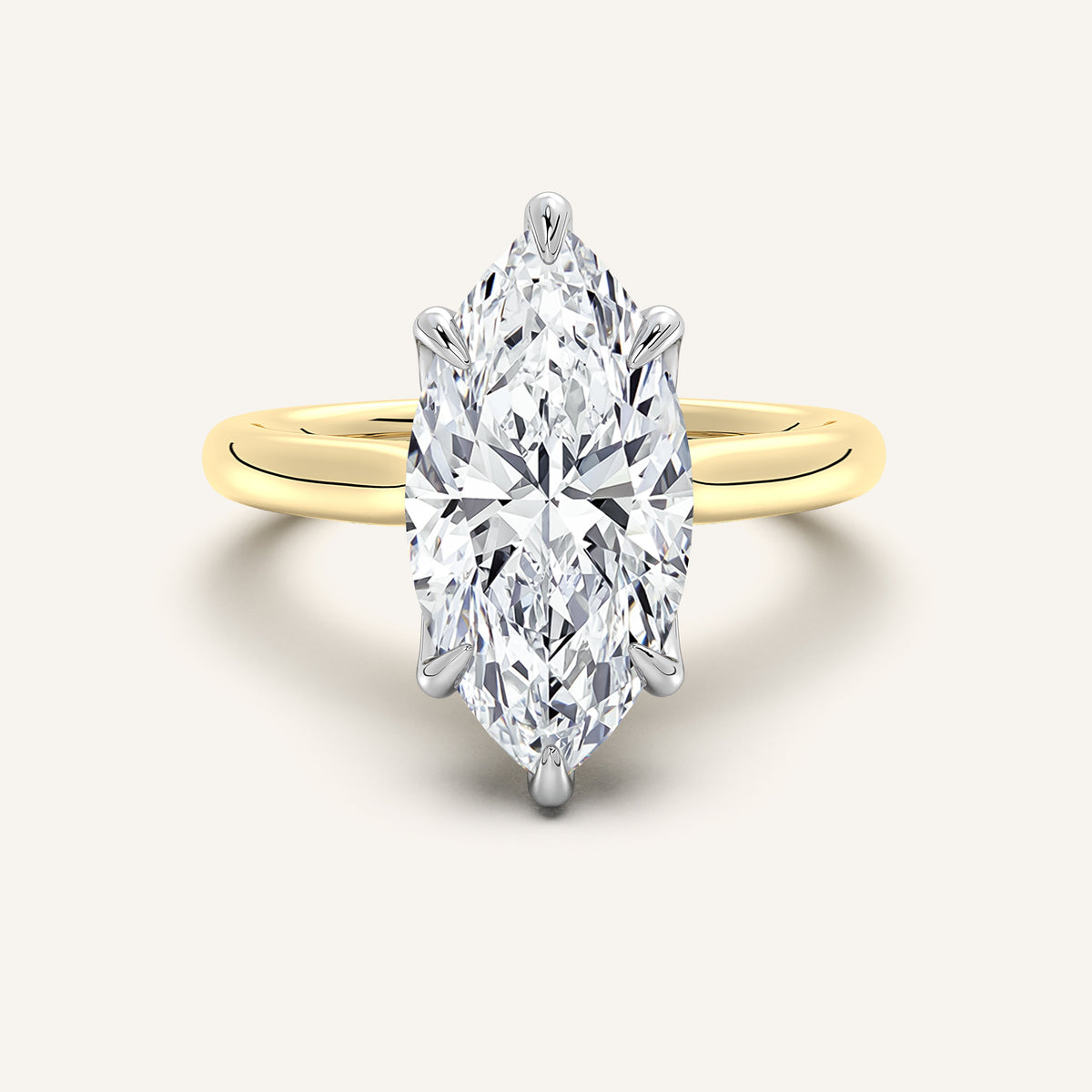 Lab-Grown Hidden Halo Engagement Rings