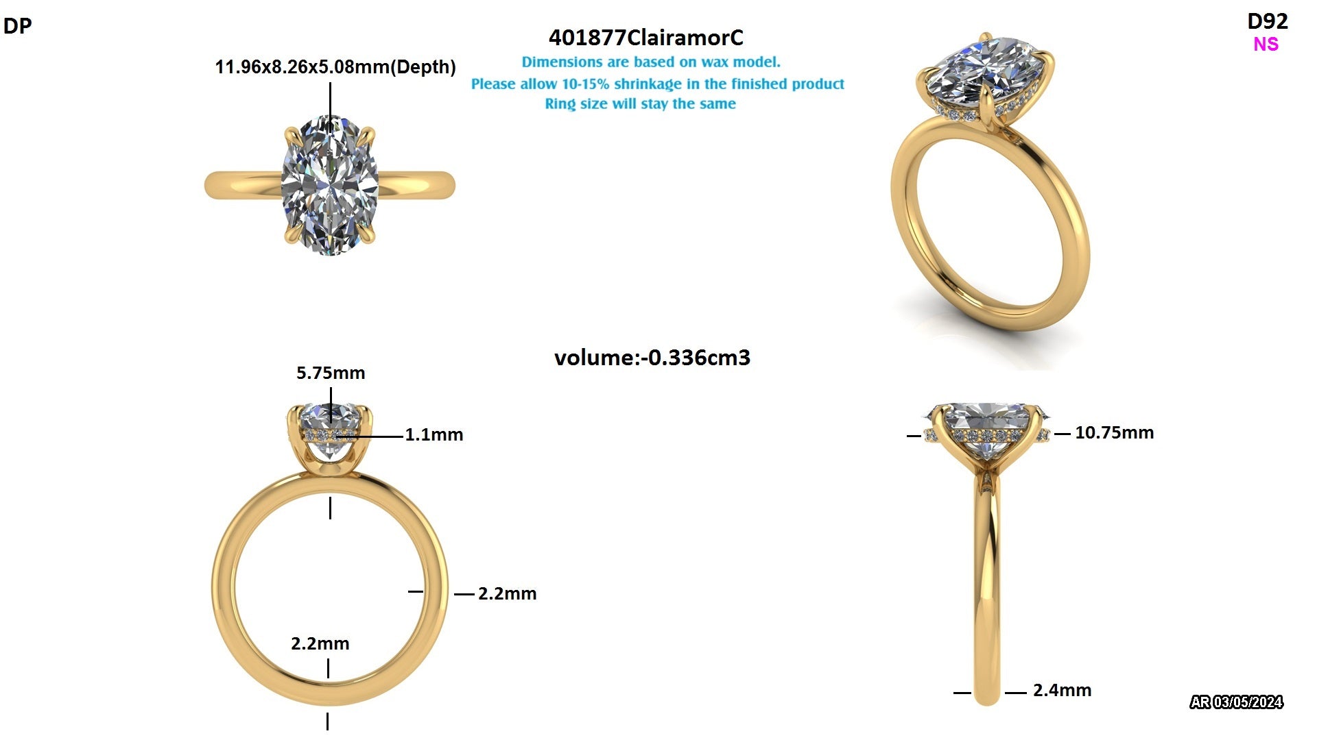 Bryce - Virali Custom Engagement Ring