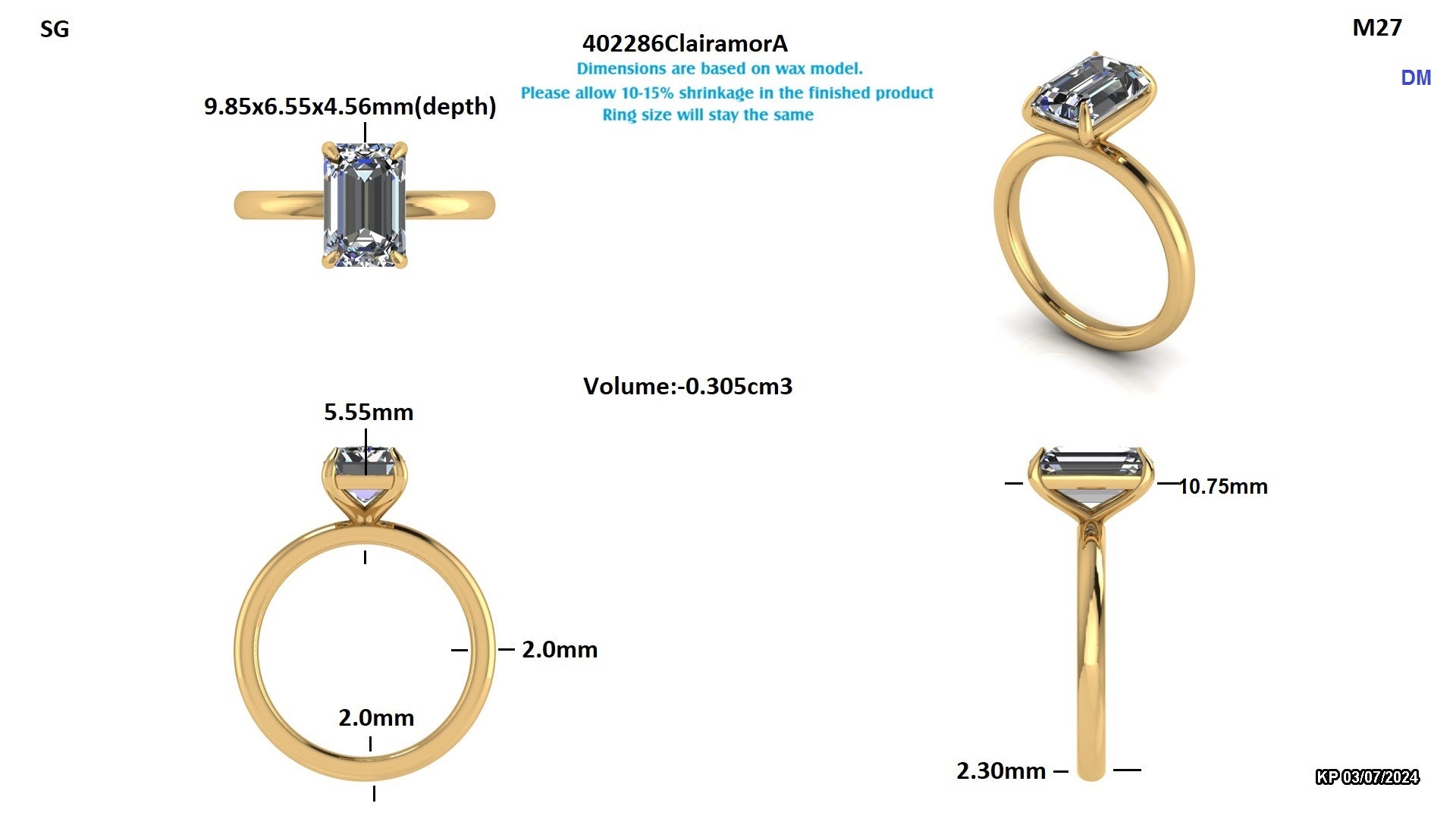 Cyrus B. Custom Engagement Ring