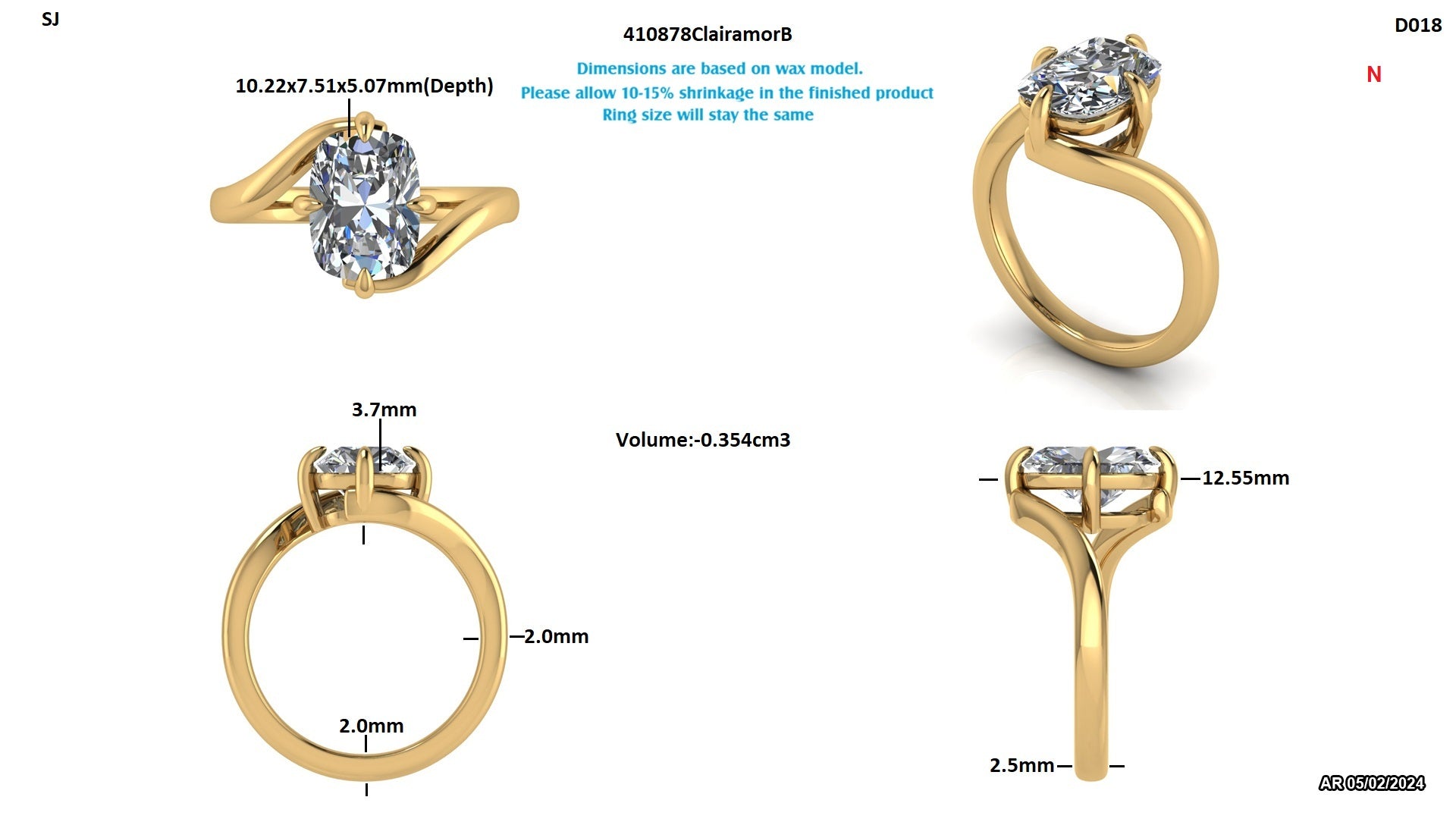 Patrick W. Custom Engagement Ring Design