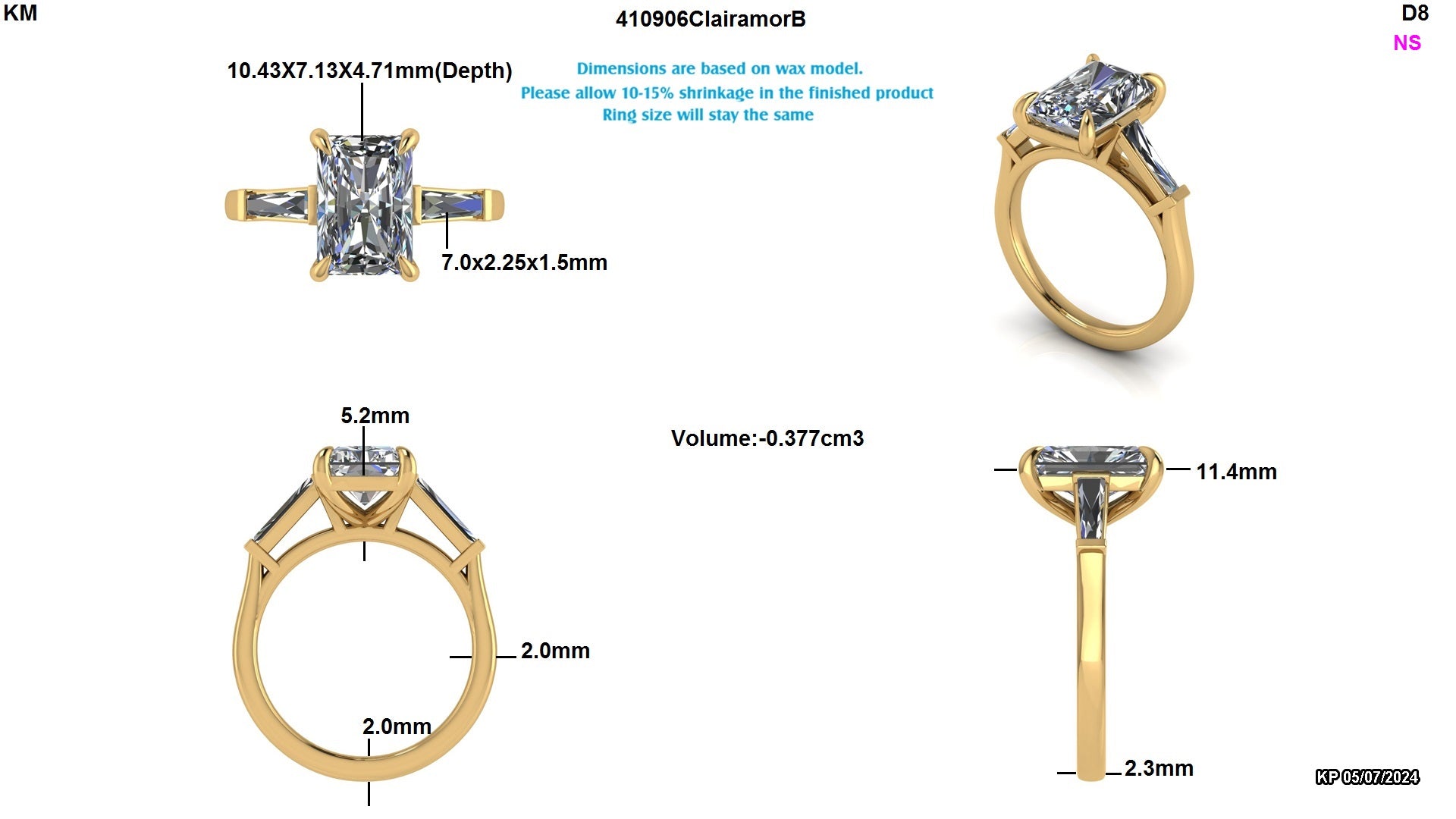 Jamie W. Custom Engagement Ring