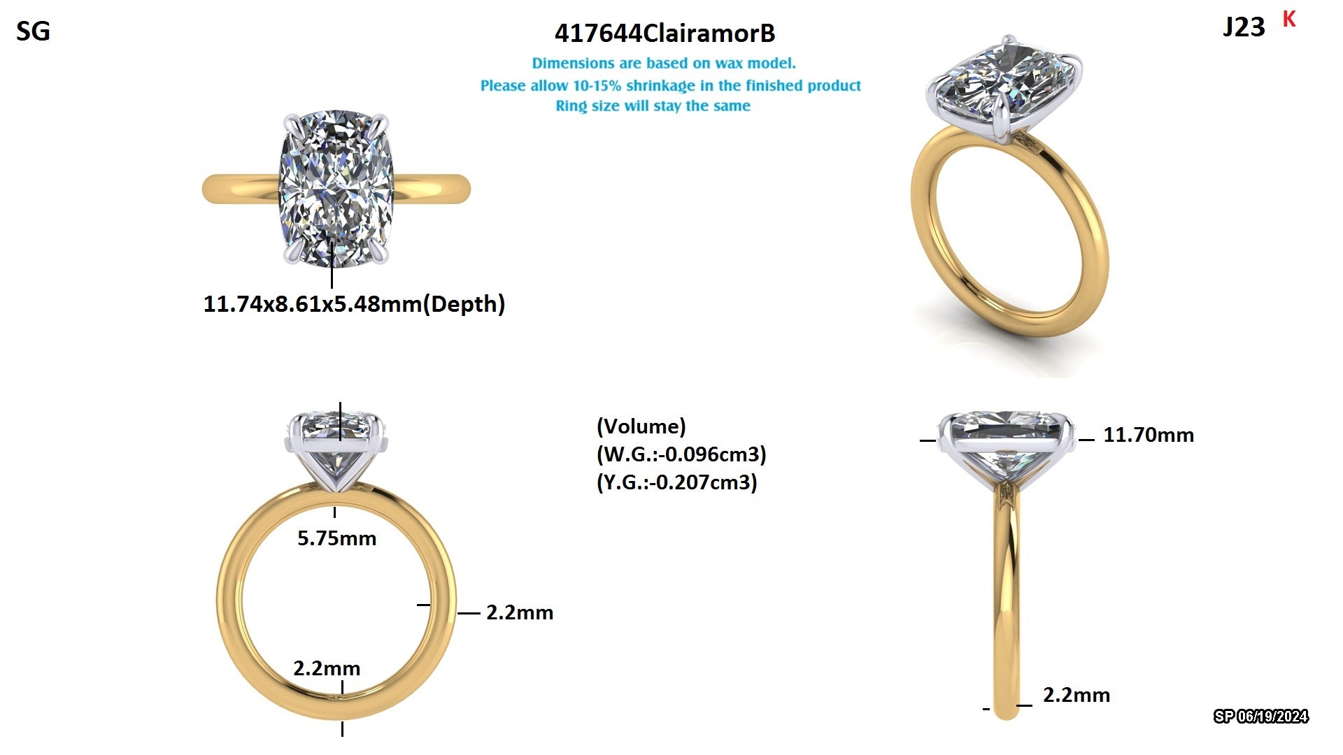 Michael H. Custom Engagement Ring