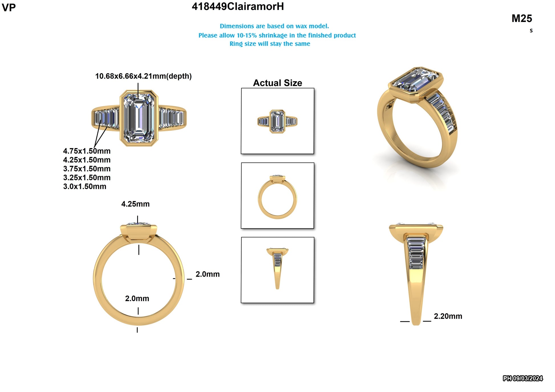 Matthew D. Custom Engagement Ring