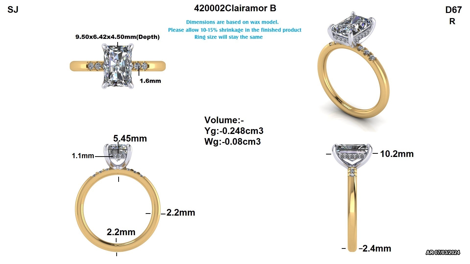 Erick V. Custom Engagement Ring