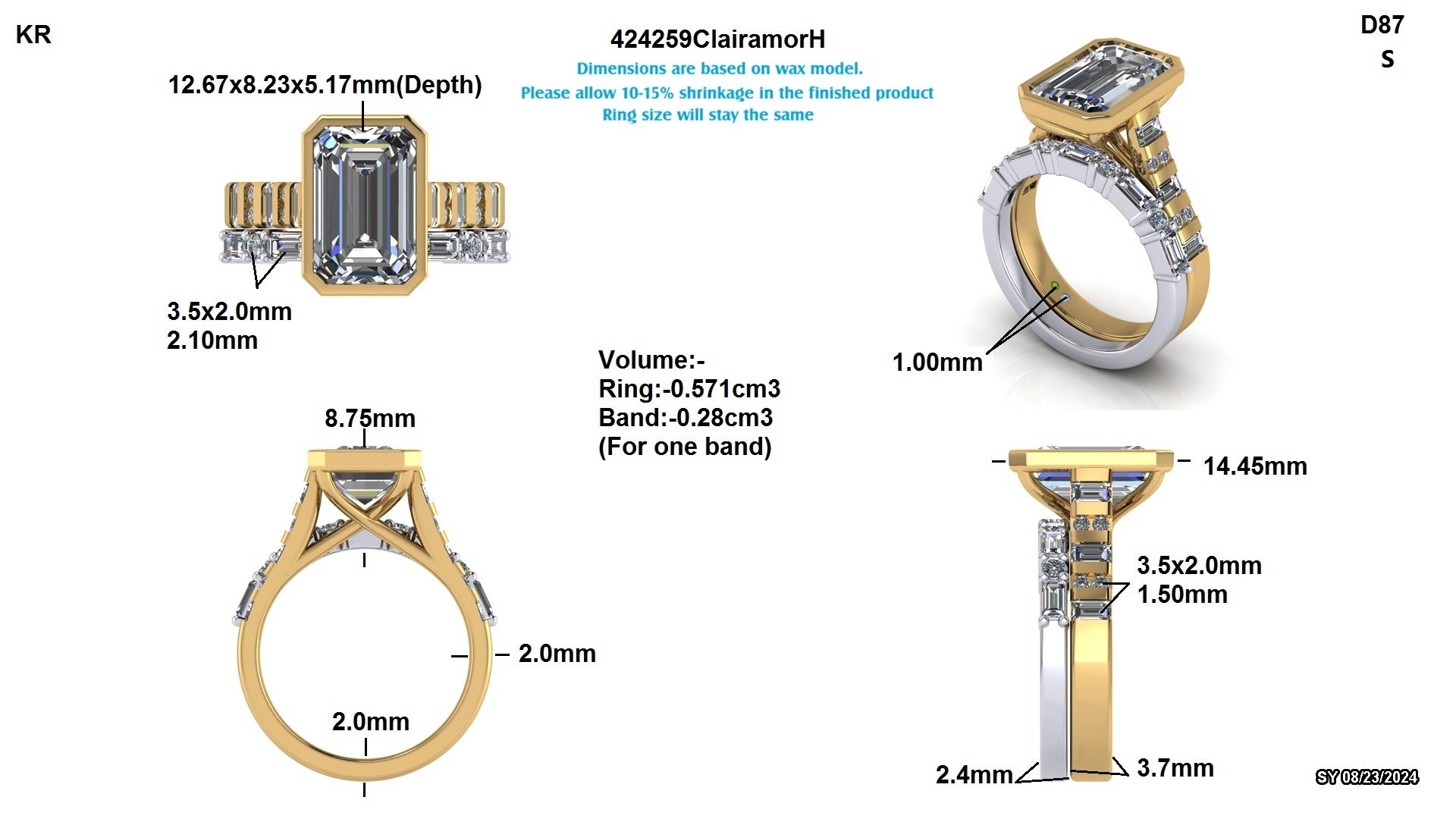 Christopher S Custom Engagement Ring Design
