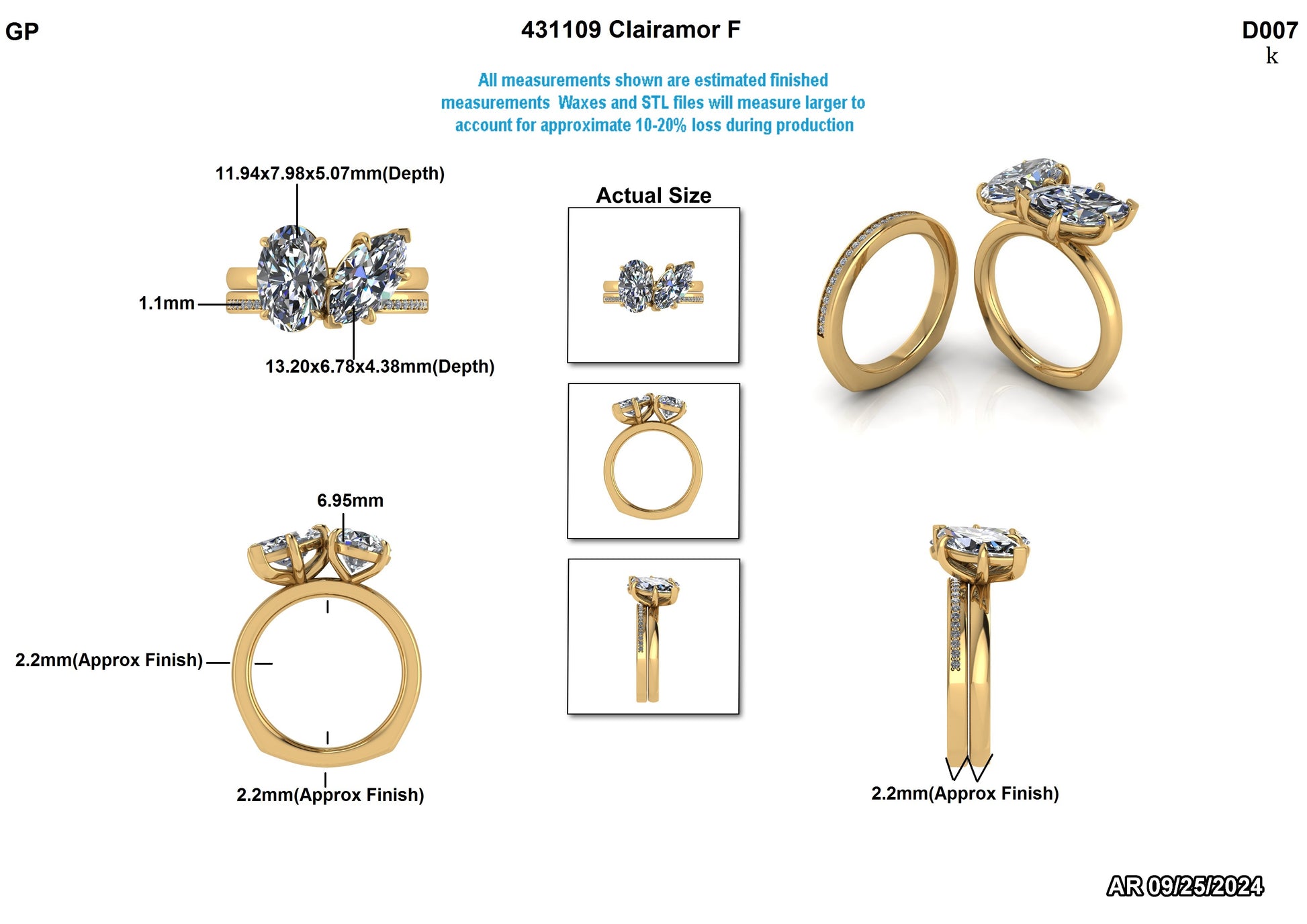 Abbygail M. Custom Wedding Set
