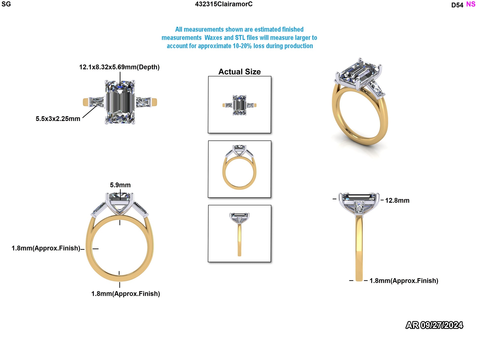 Nathan B. Custom Engagement Ring
