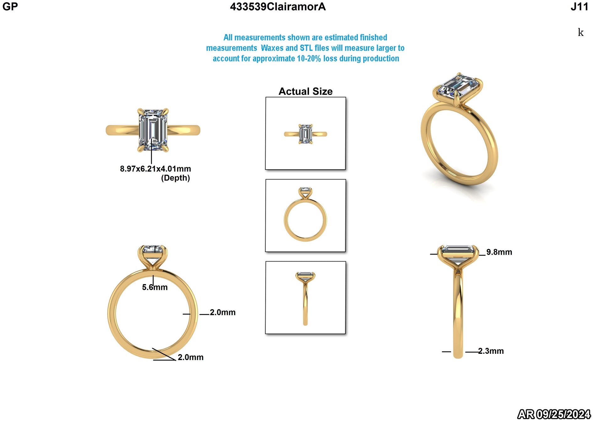 Beau M. Custom Engagement Ring Design