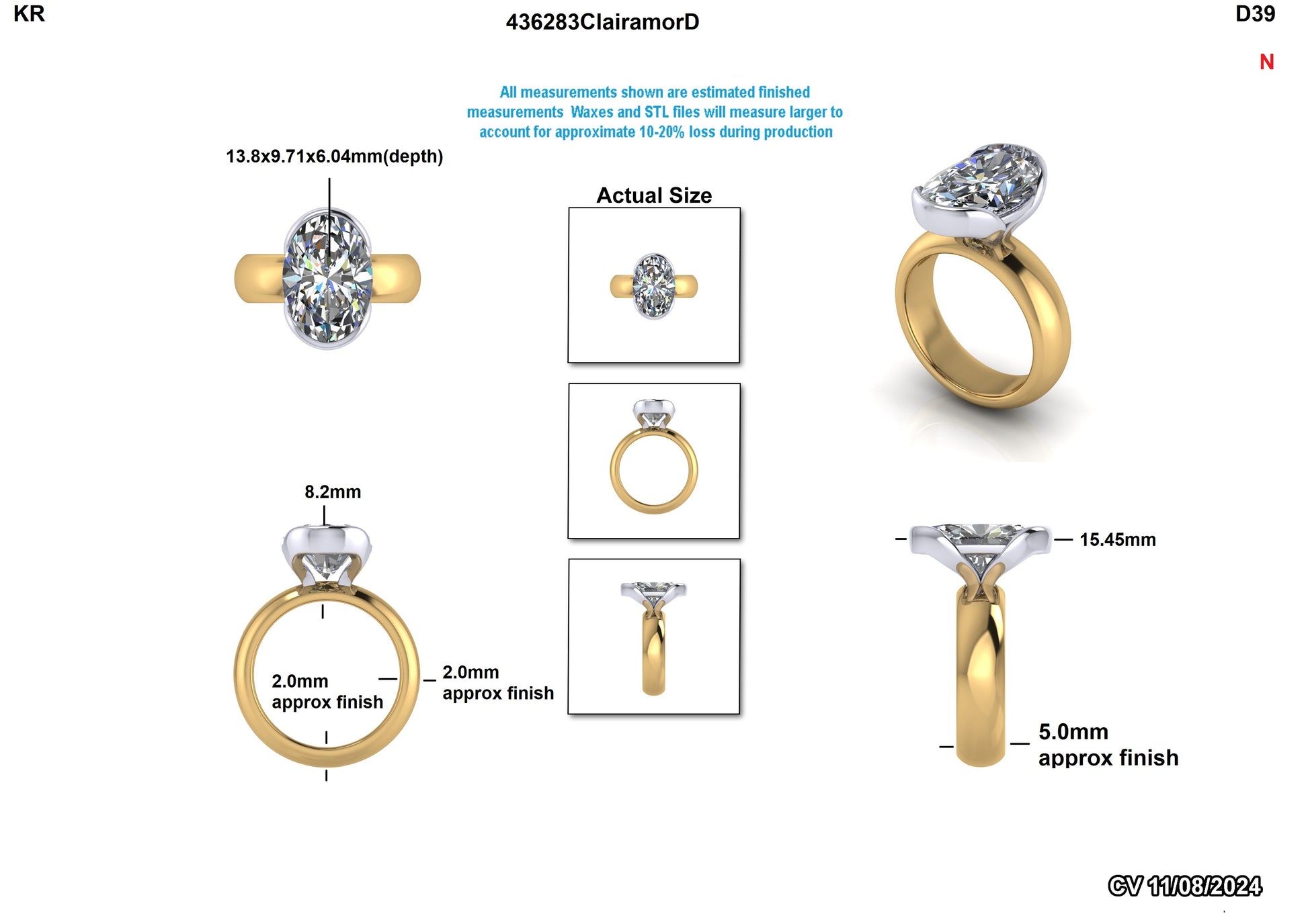 Jonathan C. Custom Engagement Ring