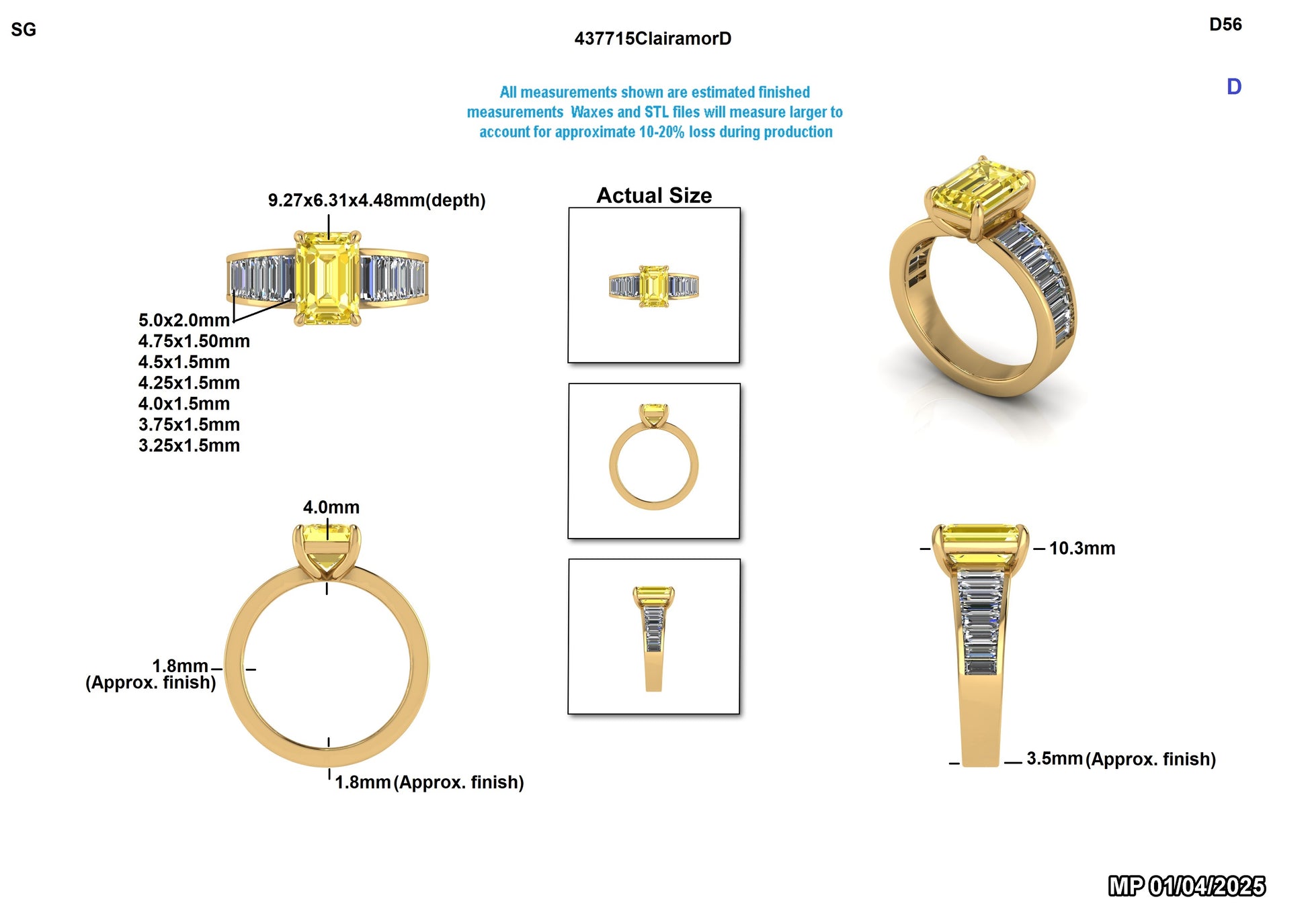 Matthew Chris Custom Engagement Ring