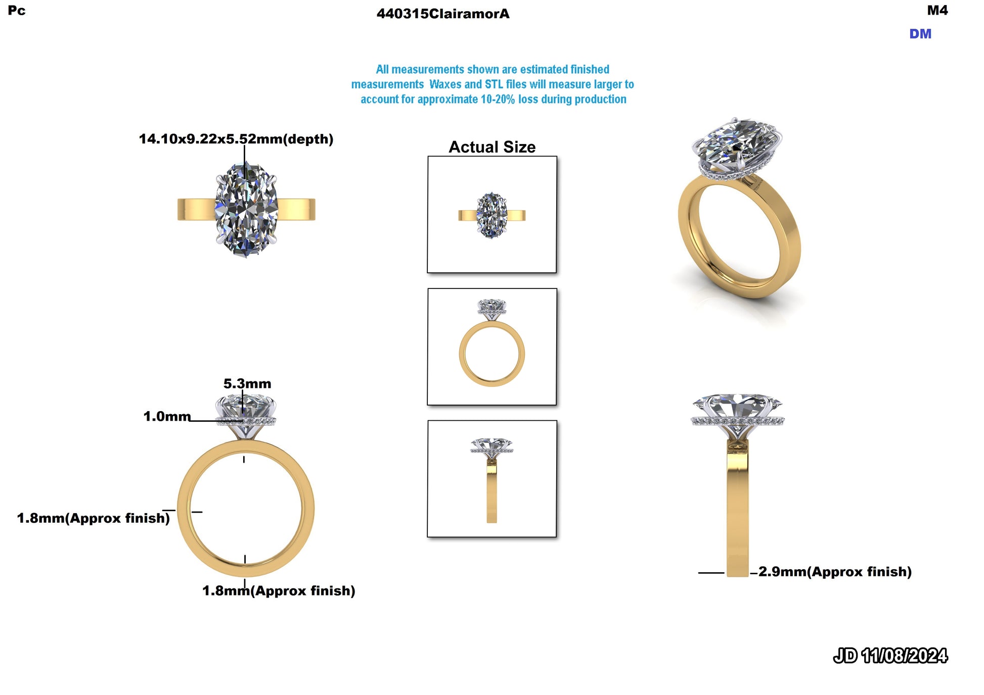 Nael A. Custom Engagement Ring