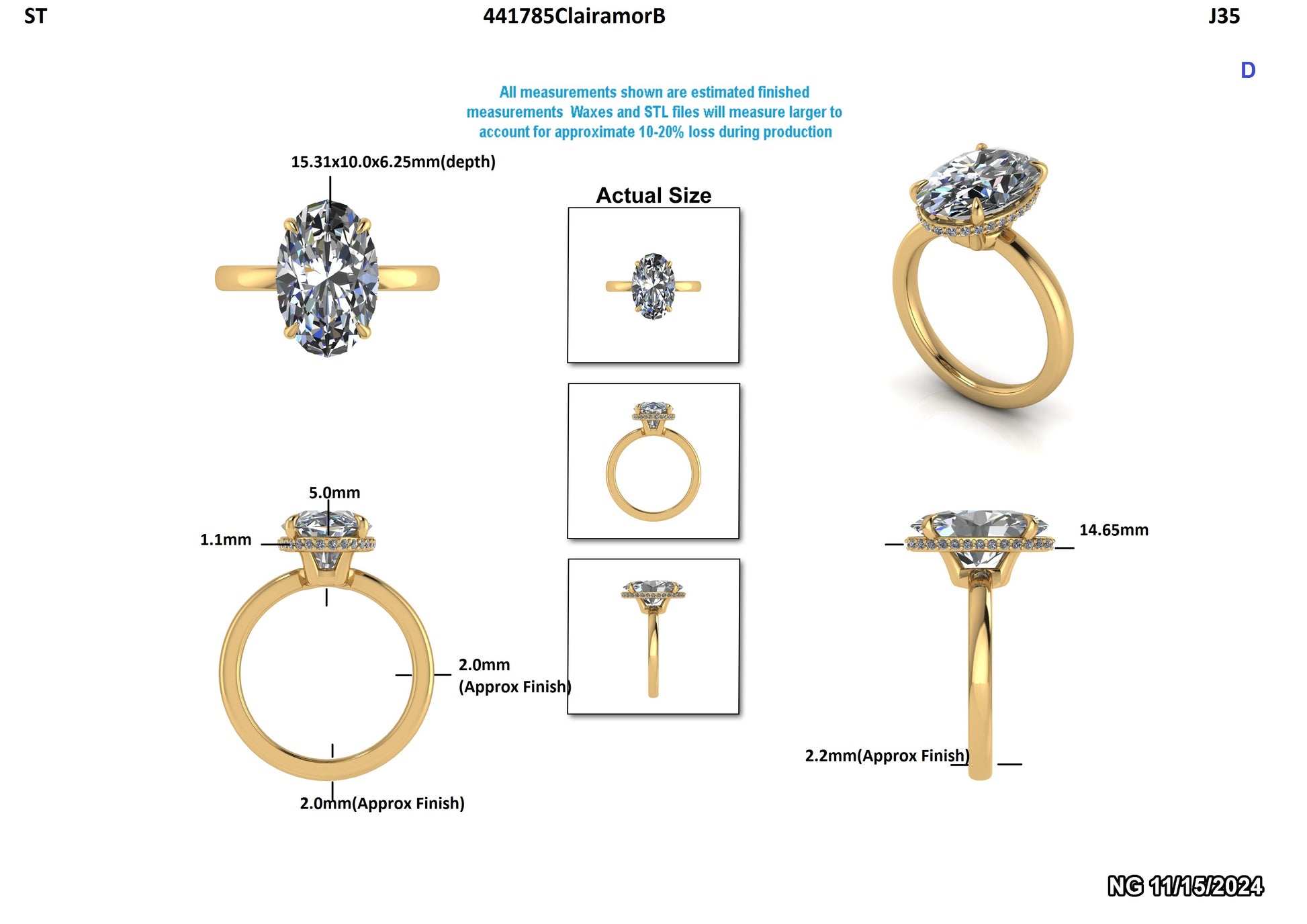 Fernando M. Custom Engagement Ring