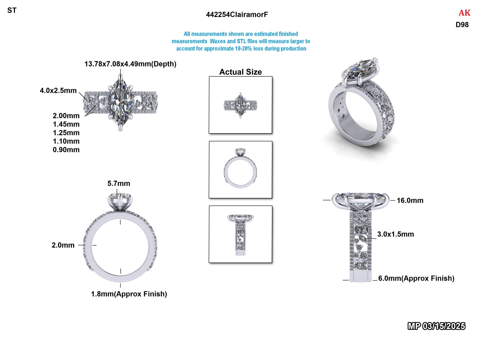Breanna Custom Engagement Ring Design
