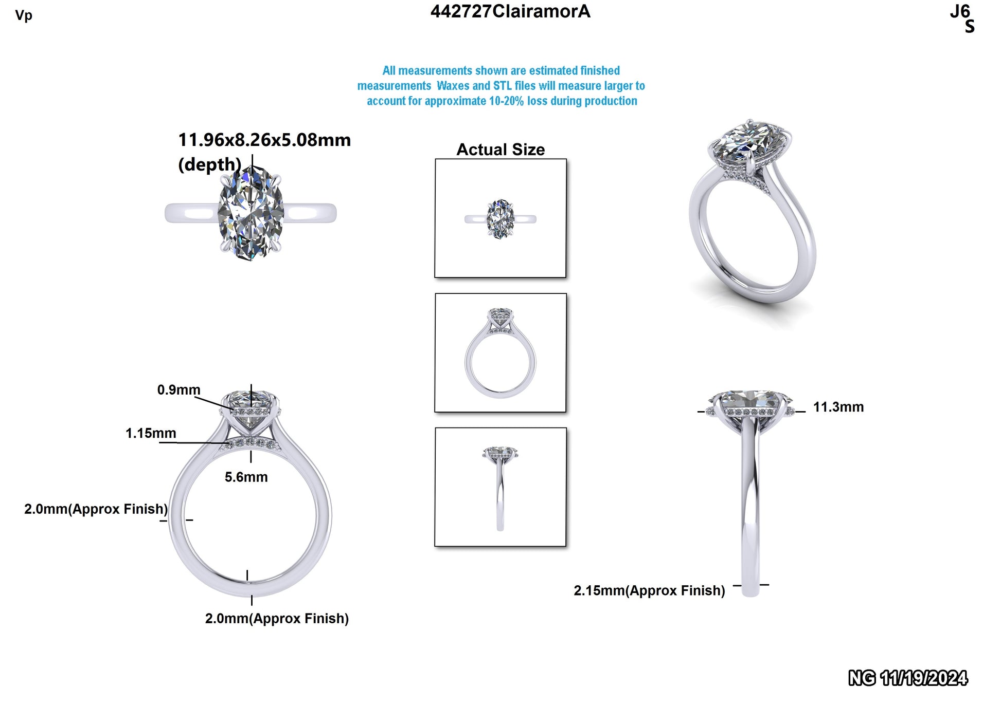 Evahila Custom Engagement Ring