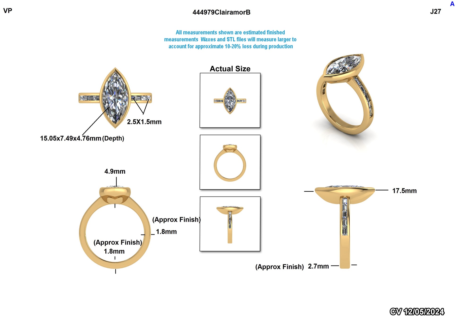 Antonio T. Custom Engagement Ring