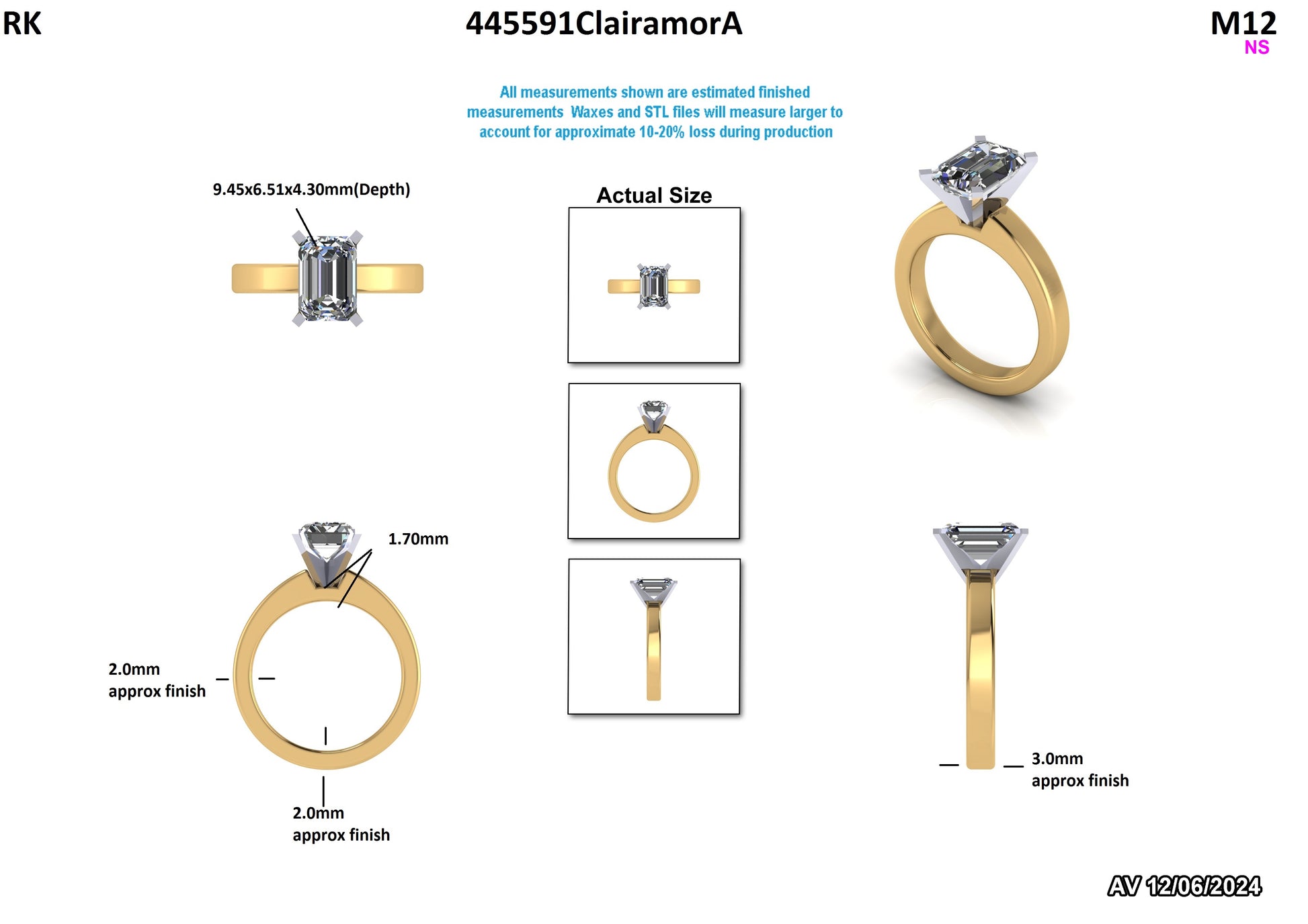 Brian N. Custom Engagement Ring