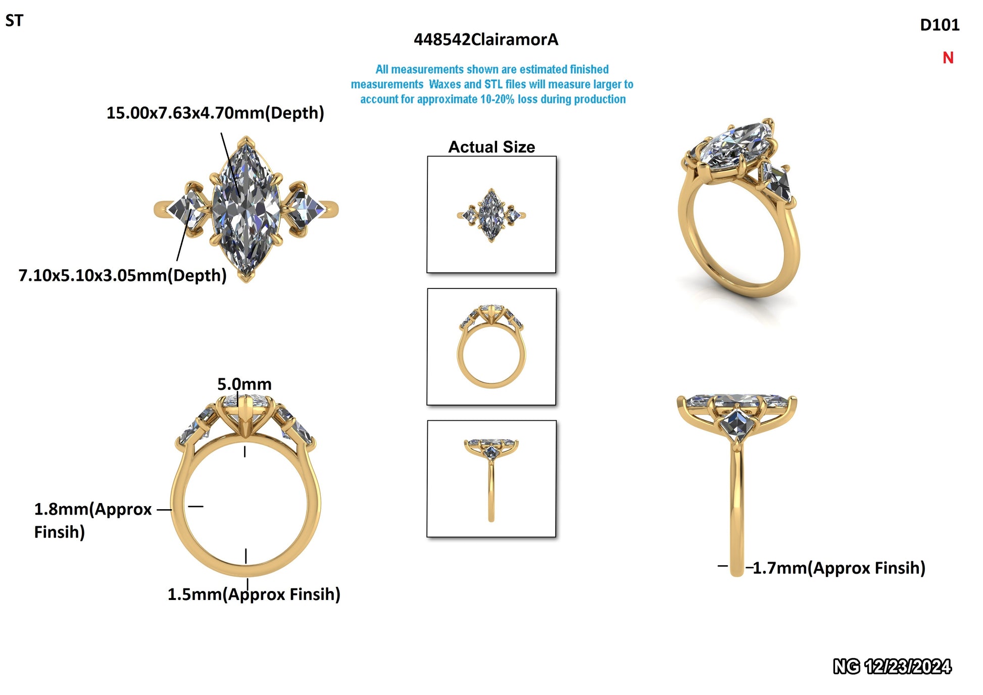 Julian C. Custom Engagement Ring