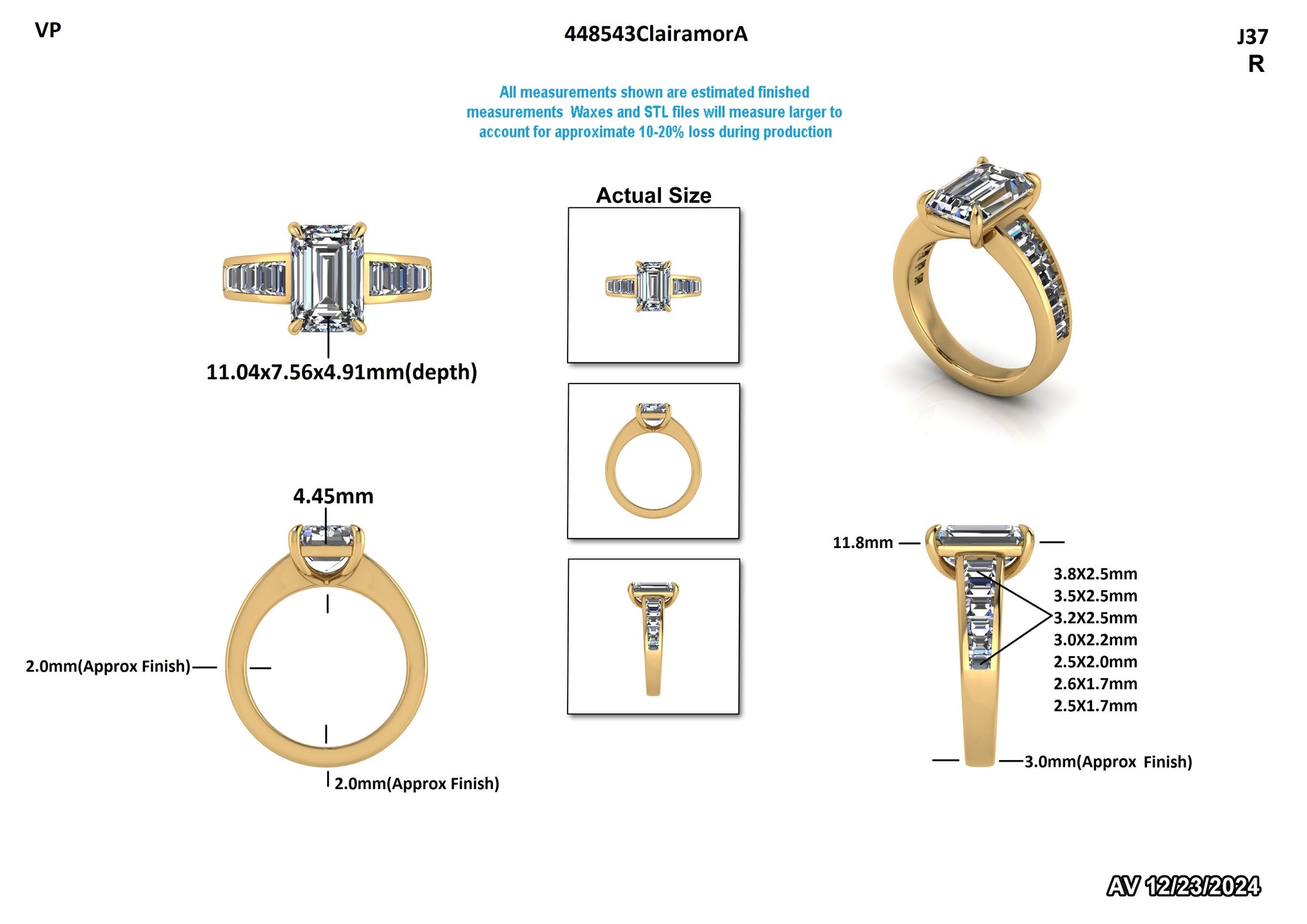 Jorge M. Custom Engagement Ring