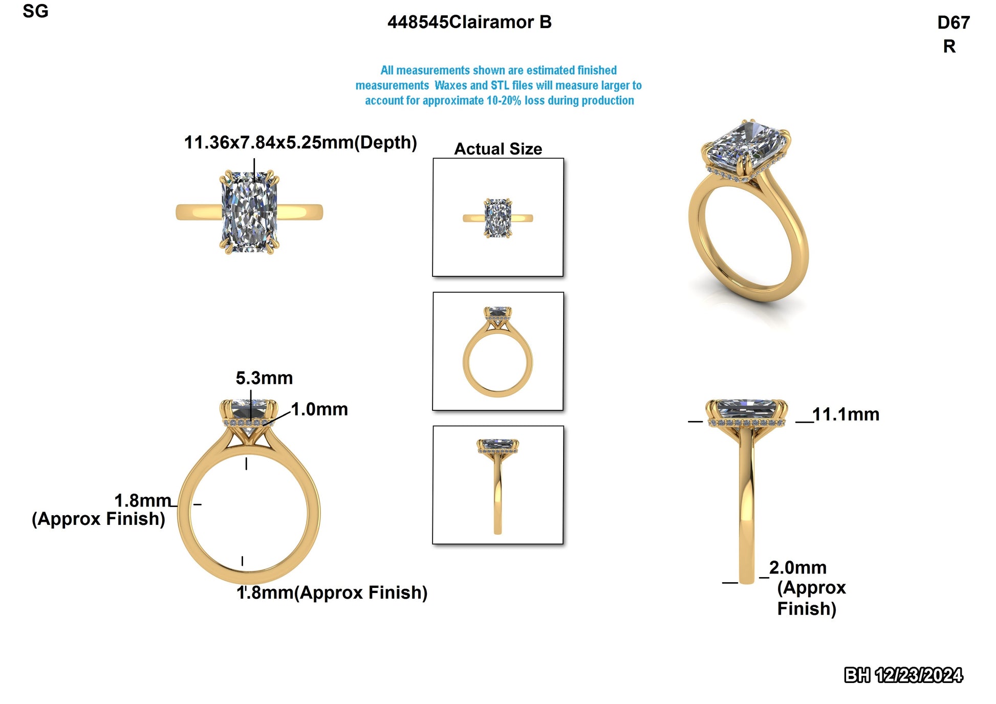 Israel M. Custom Engagement Ring