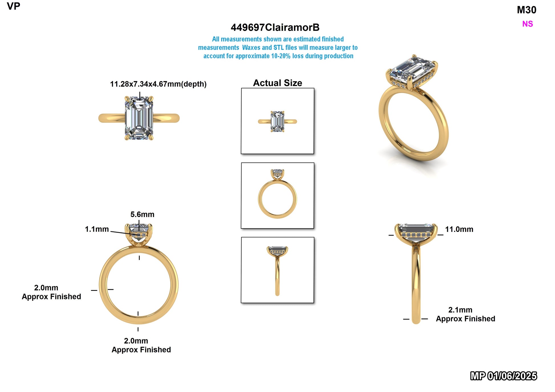 Alannah R. Custom Engagement Ring