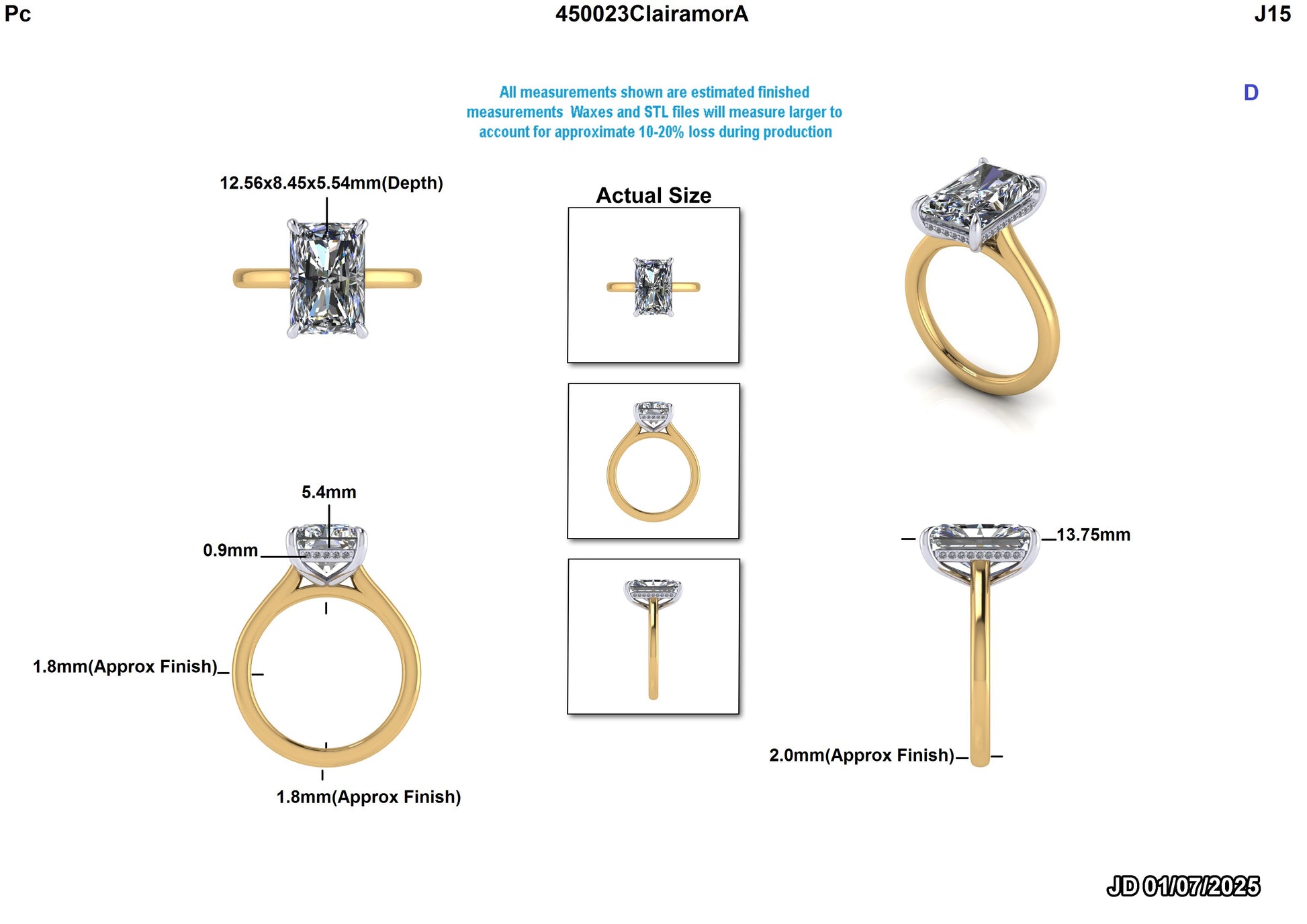 Abdullahi A Custom Engagement Ring Design