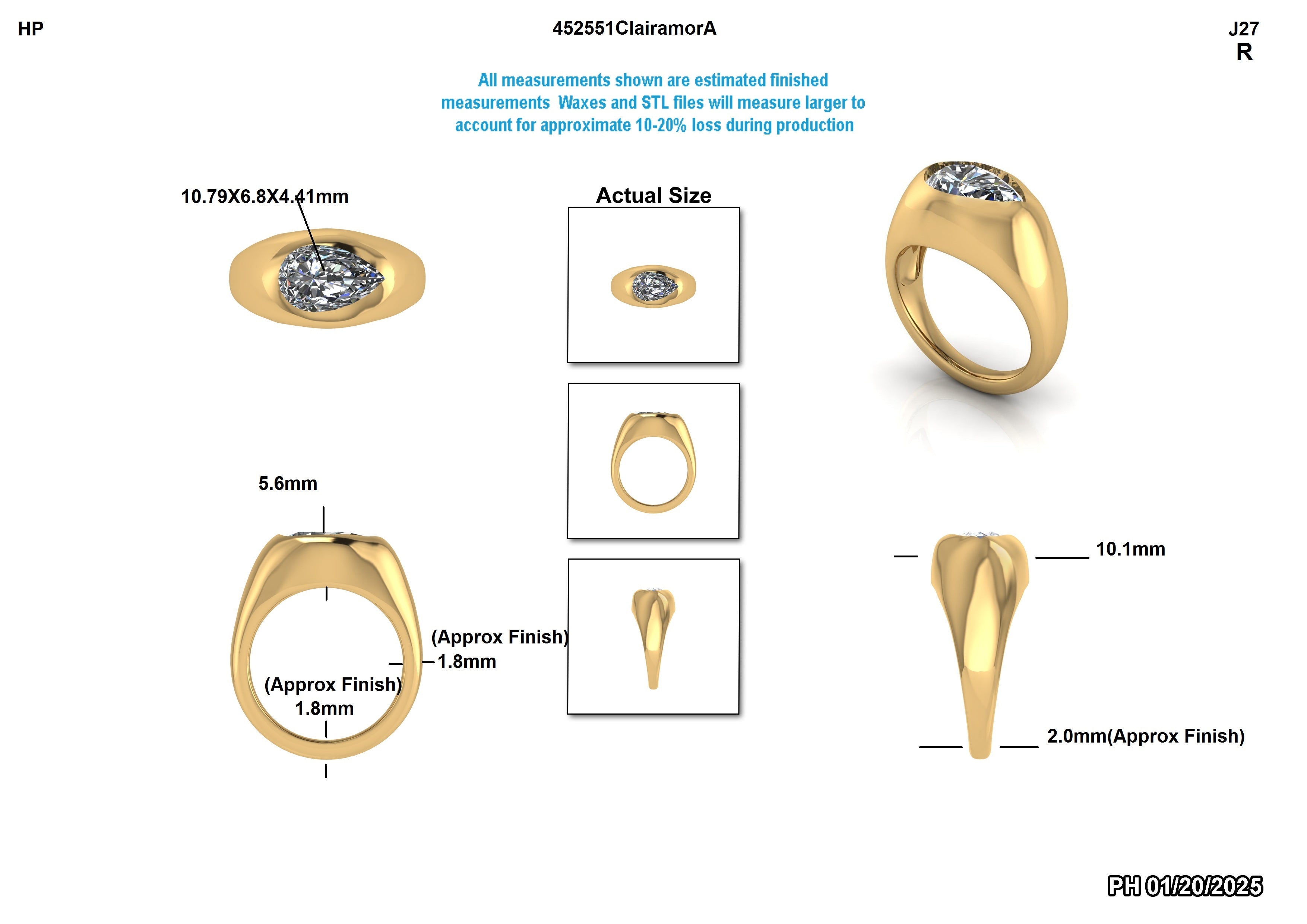 Mag R. Custom Engagement Ring