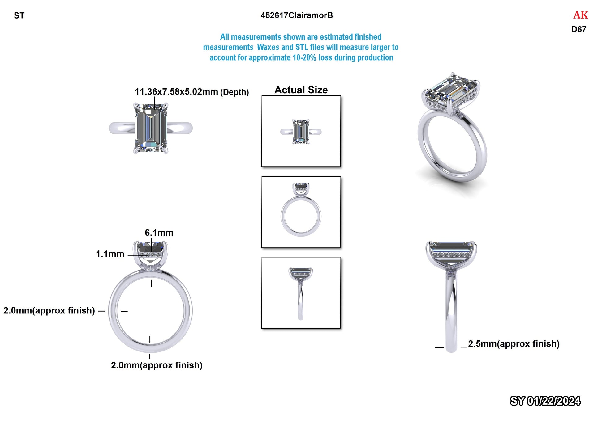 Landon S. Custom Engagement Ring