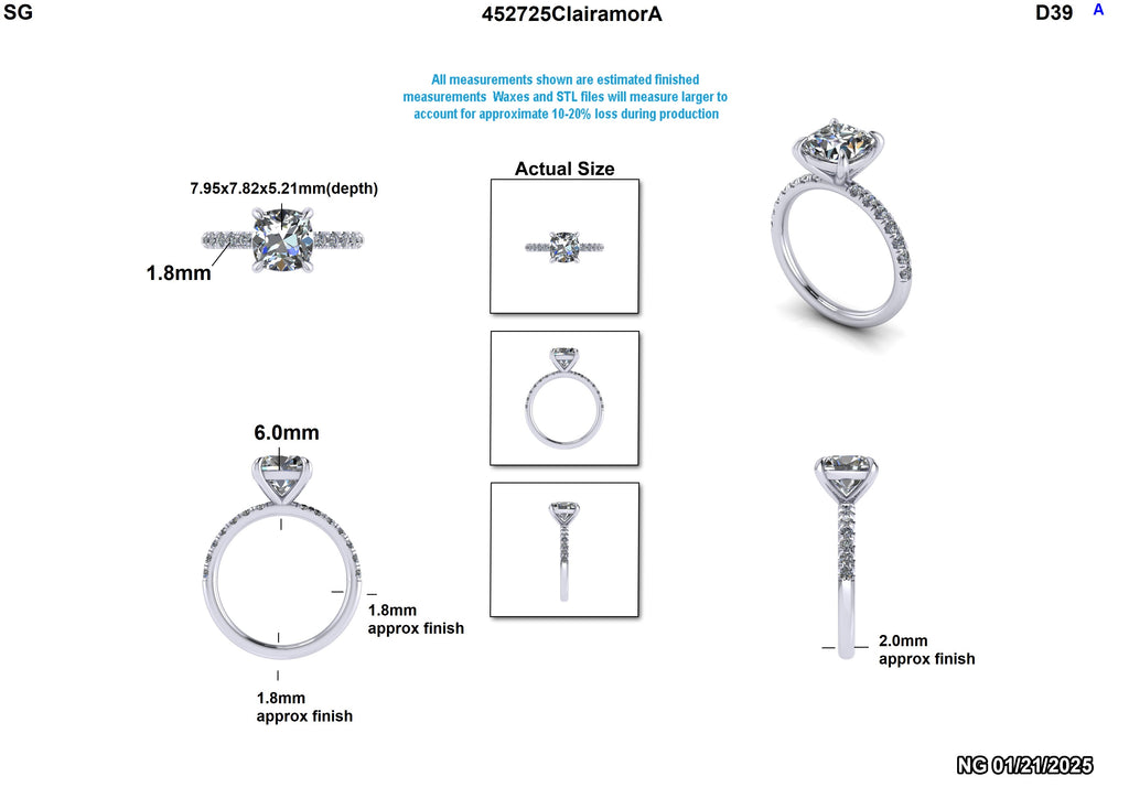 Chris B. Custom Engagement Ring