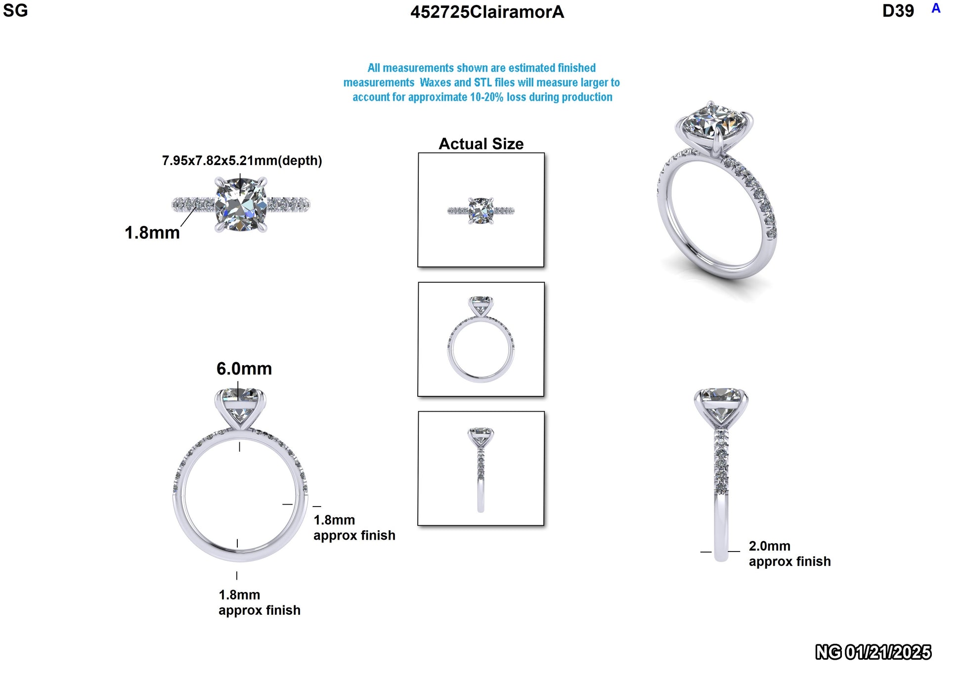 Chris B. Custom Engagement Ring