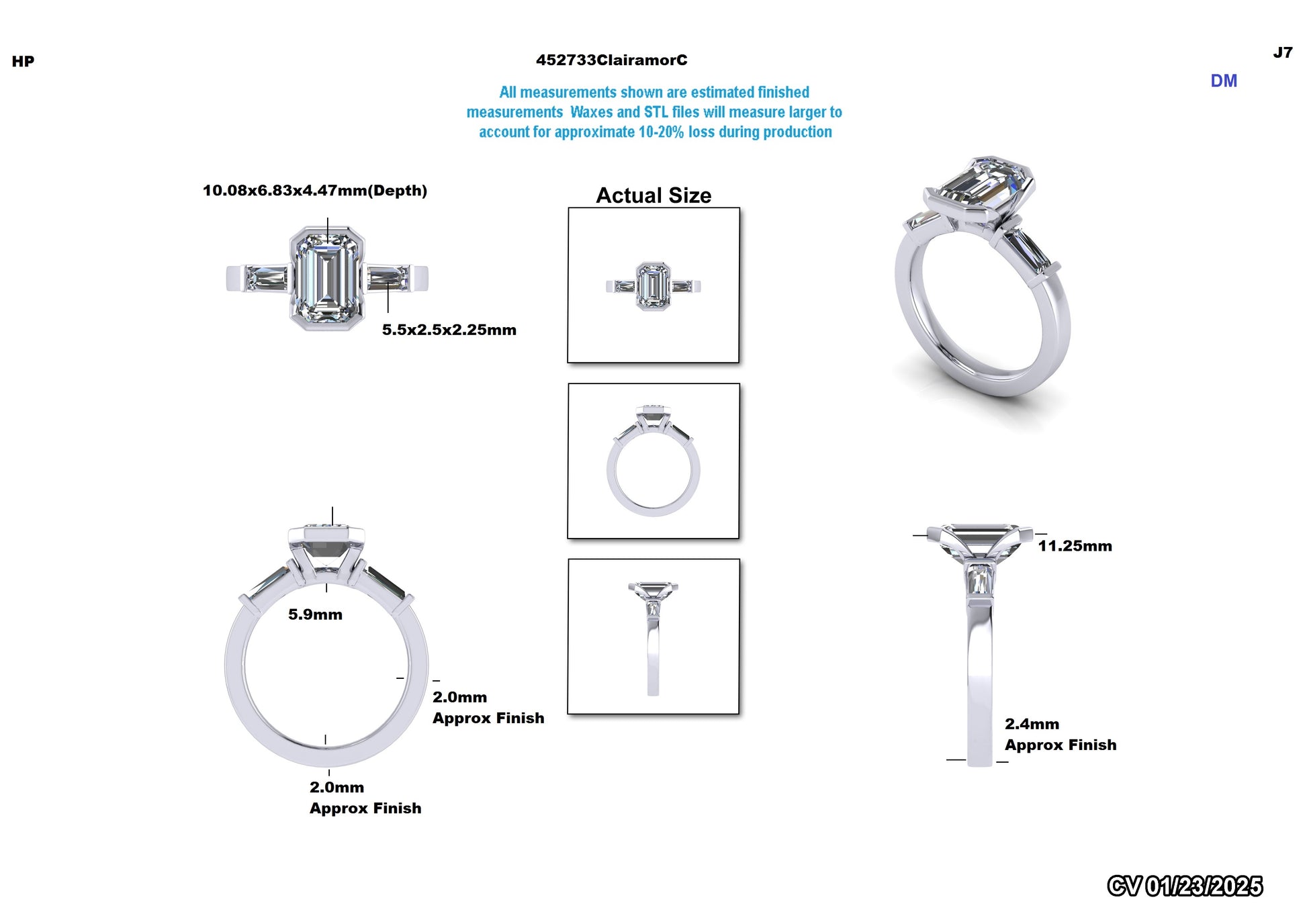Zachary T. Custom Engagement Ring