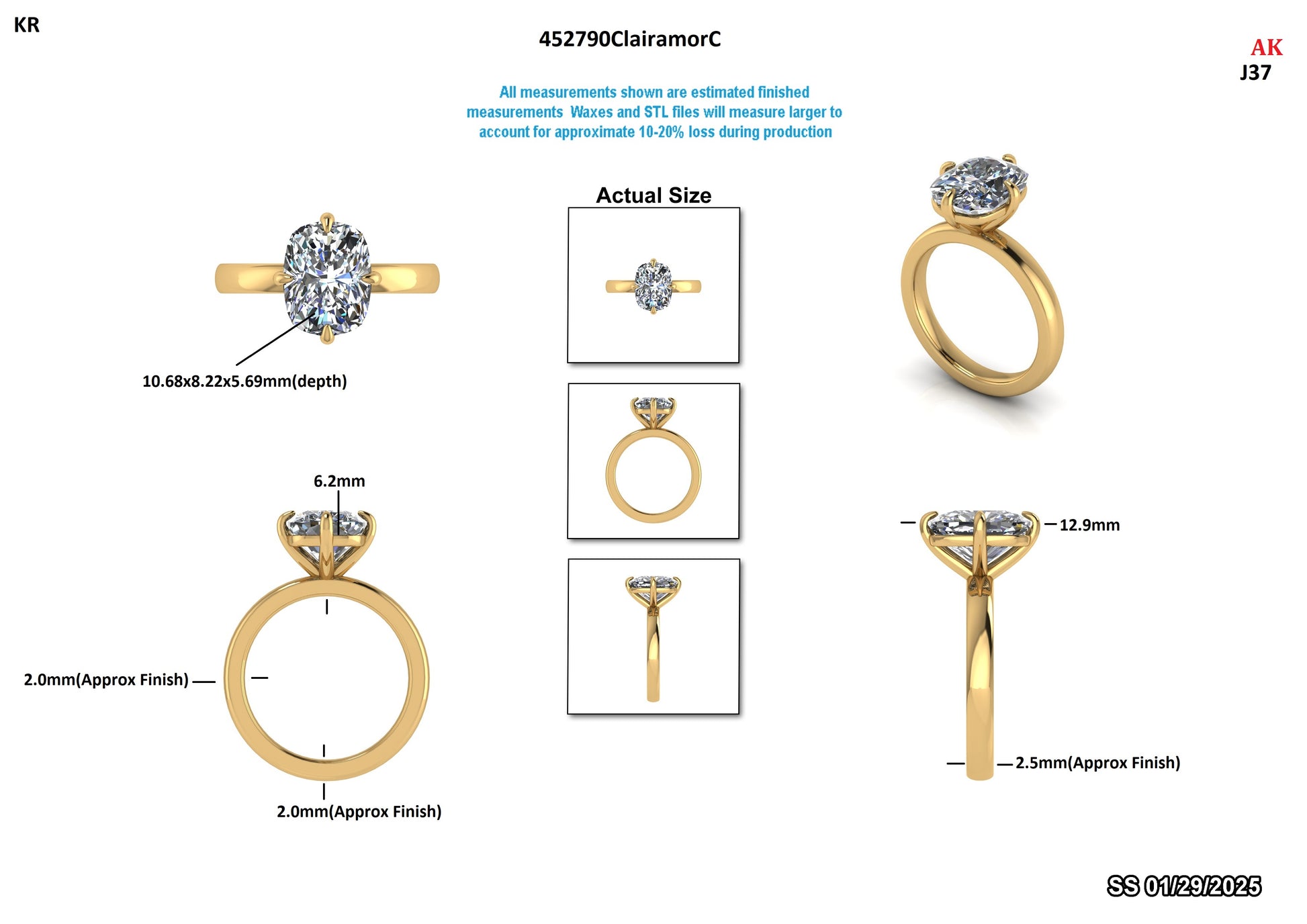 Skyler G. Custom Engagement Ring