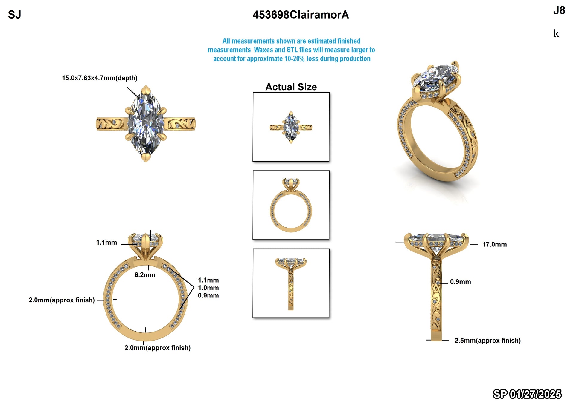 Diego R. Custom Engagement Ring