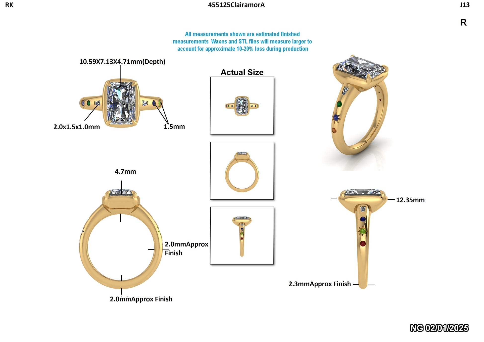Anna P. Custom Engagement Ring