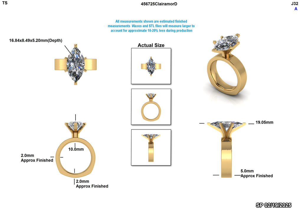 Joy P Custom Engagement Ring Design