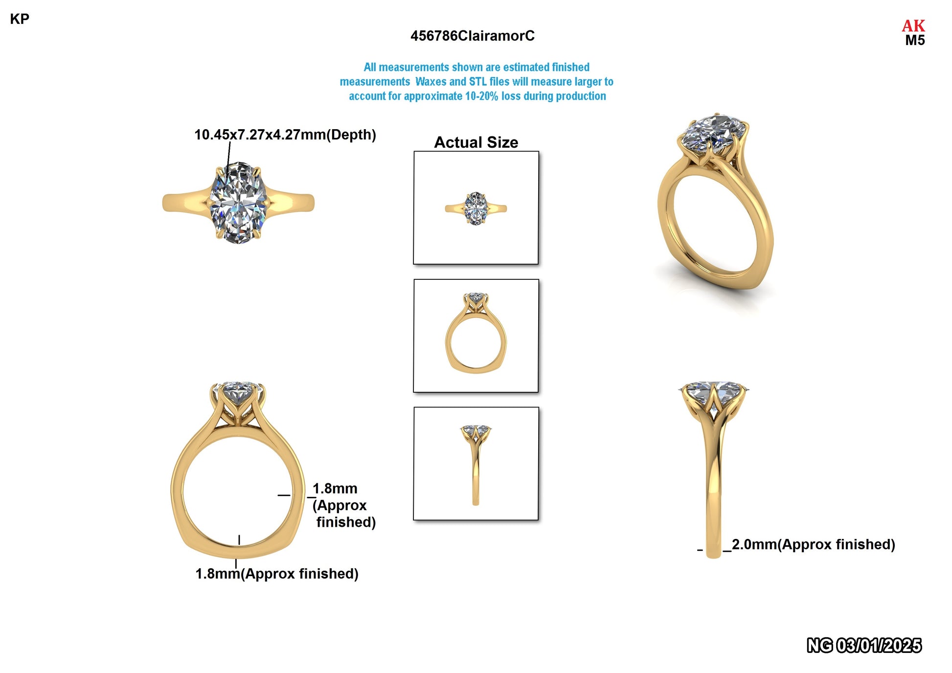 John R - Paula Custom Engagement Ring Design