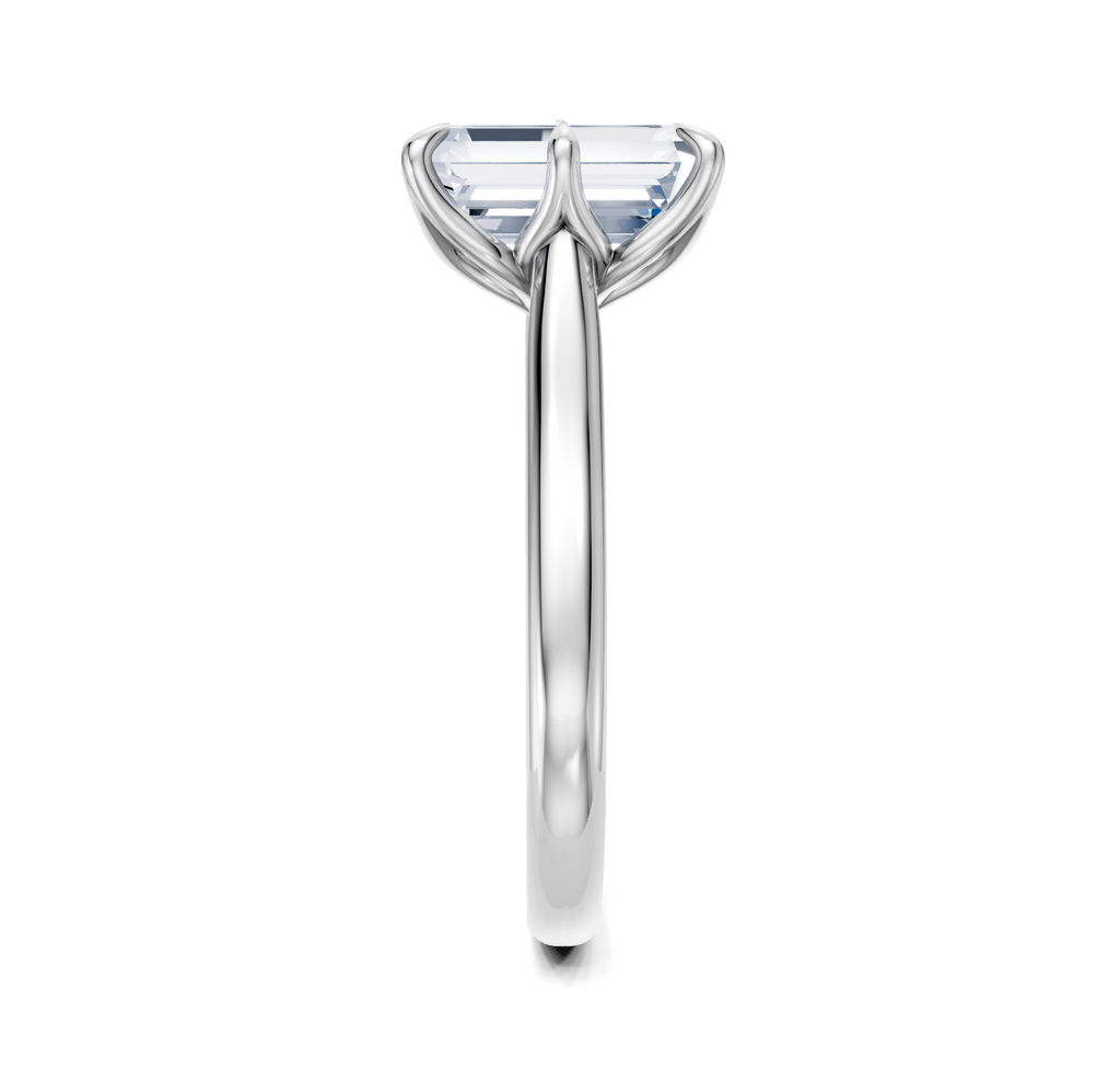 Image for Tulip Style Cathedral | 14k White Gold