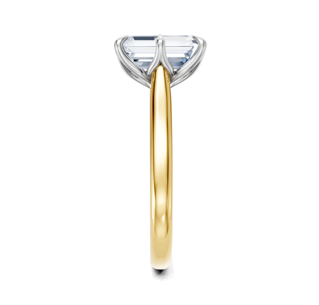 Image for Tulip Style Cathedral | 18k Two Tone