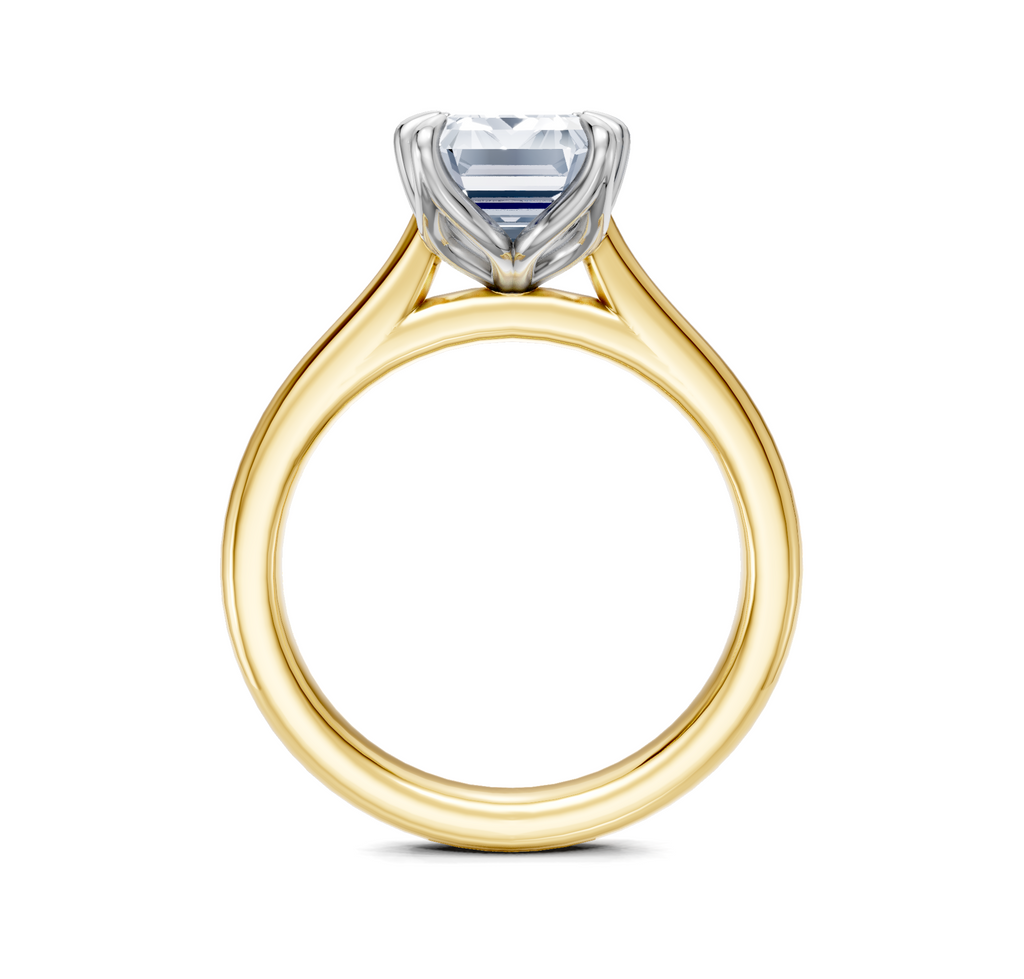 Image for Tulip Style Cathedral | 18k Two Tone