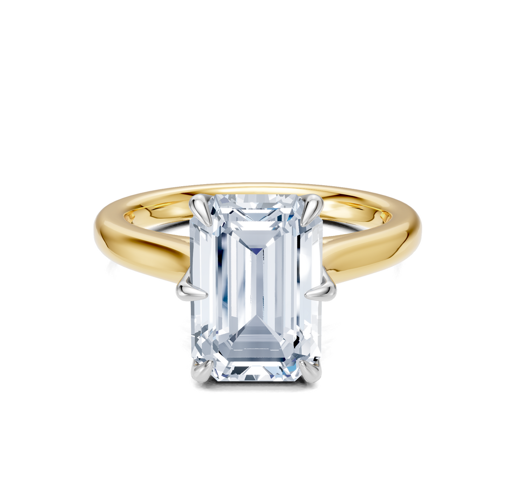 Image for Tulip Style Cathedral | 18k Two Tone