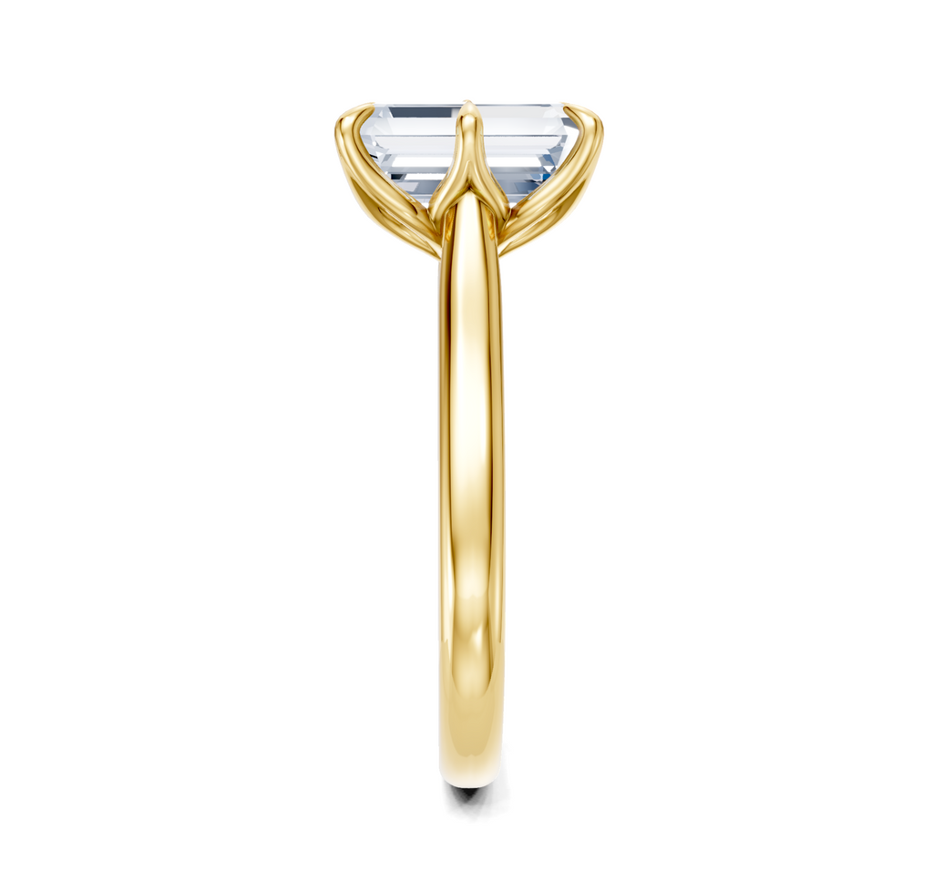 Image for Tulip Style Cathedral | 18k Yellow Gold