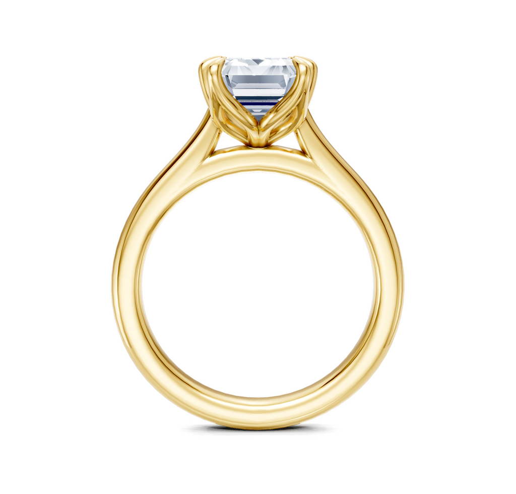Image for Tulip Style Cathedral | 18k Yellow Gold