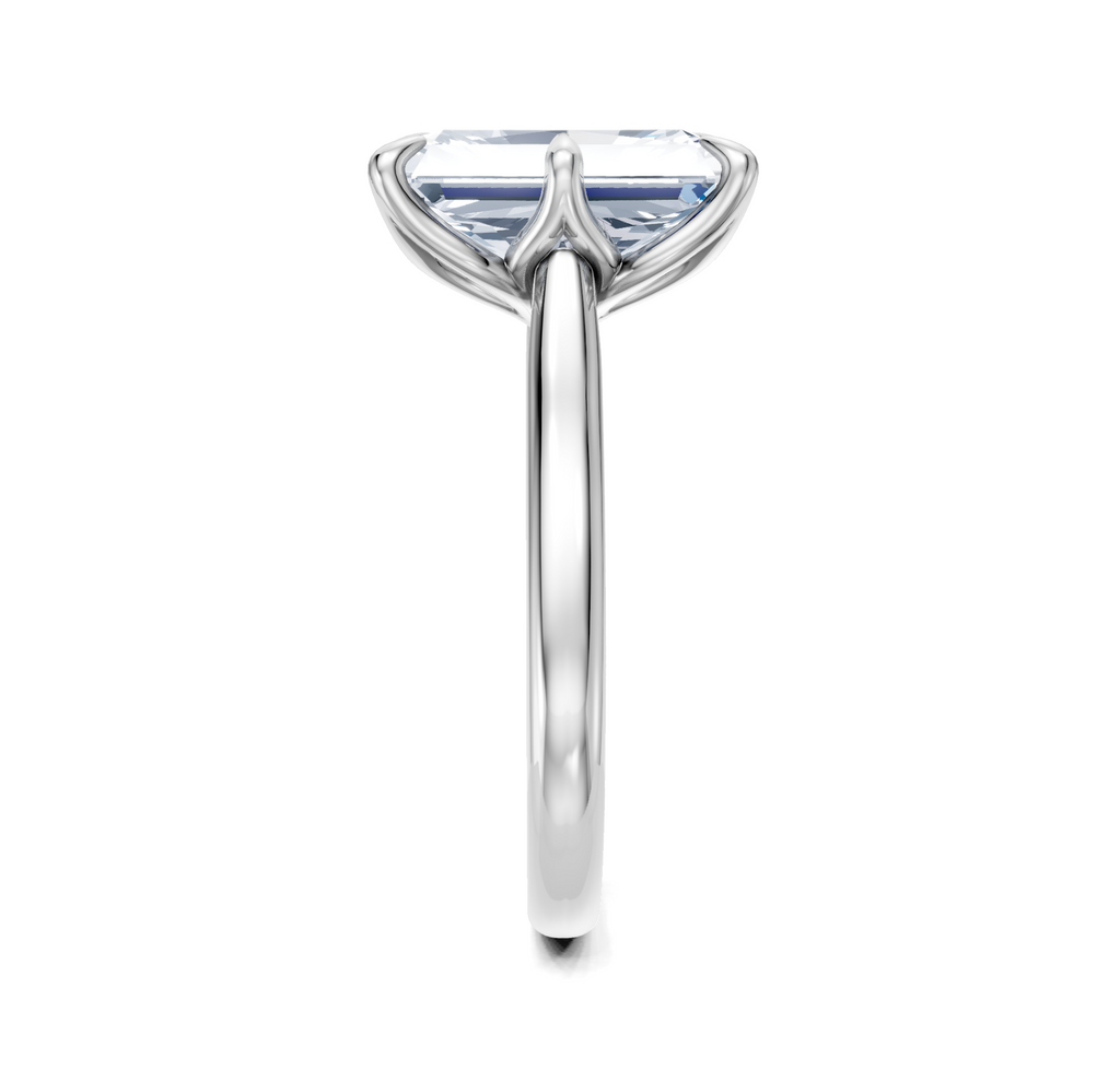 Image for Tulip Style Cathedral | 18k White Gold